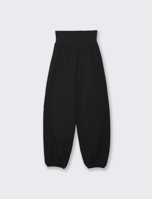 Pantalone stile odalisca da donna - Nero