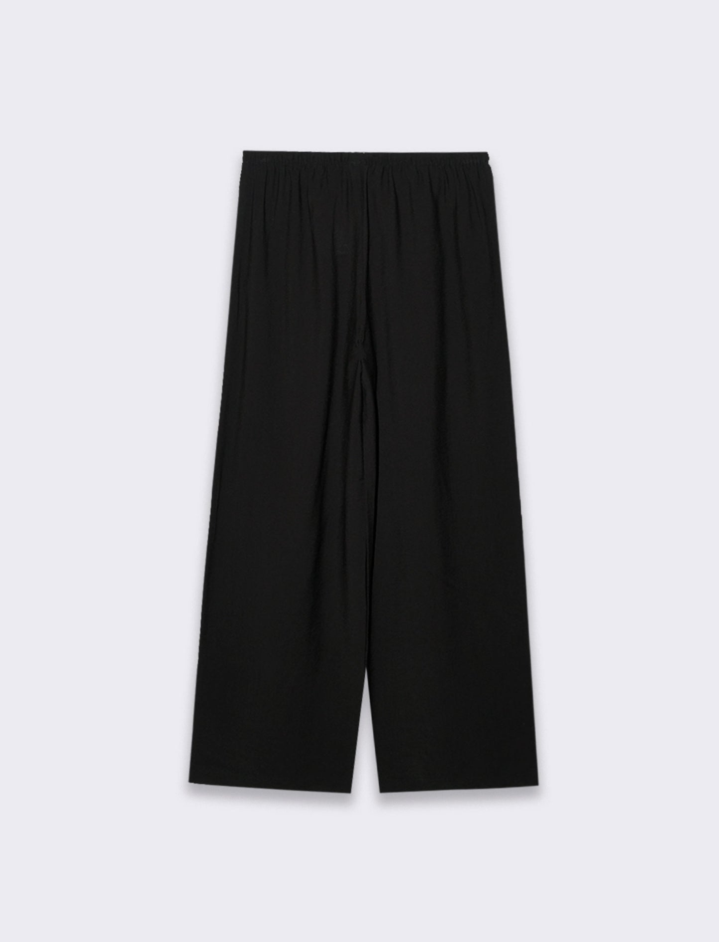 Woman's drawstring pants for comfort and style - Black