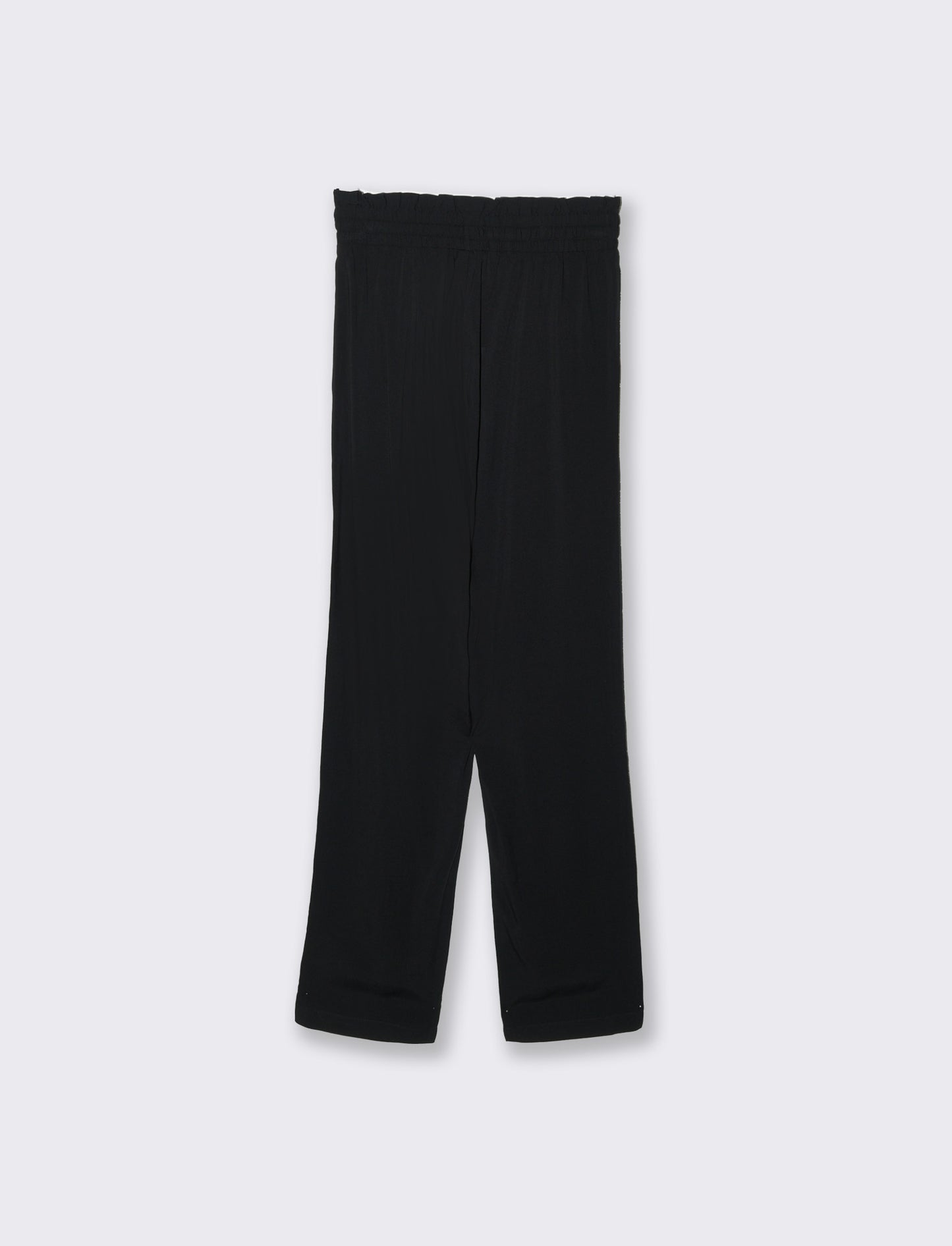 Woman's ruffled pants for stylish comfort - Black