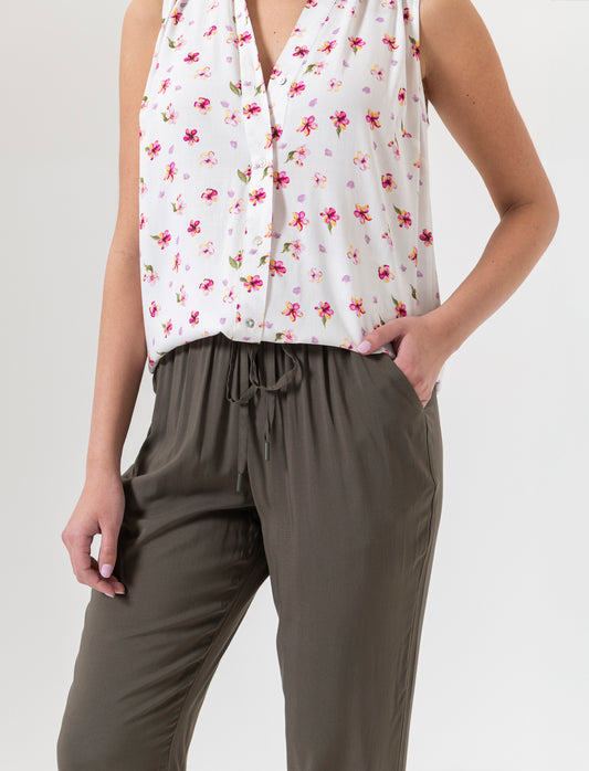 Pantalone con rouches da donna - Ve.milit.