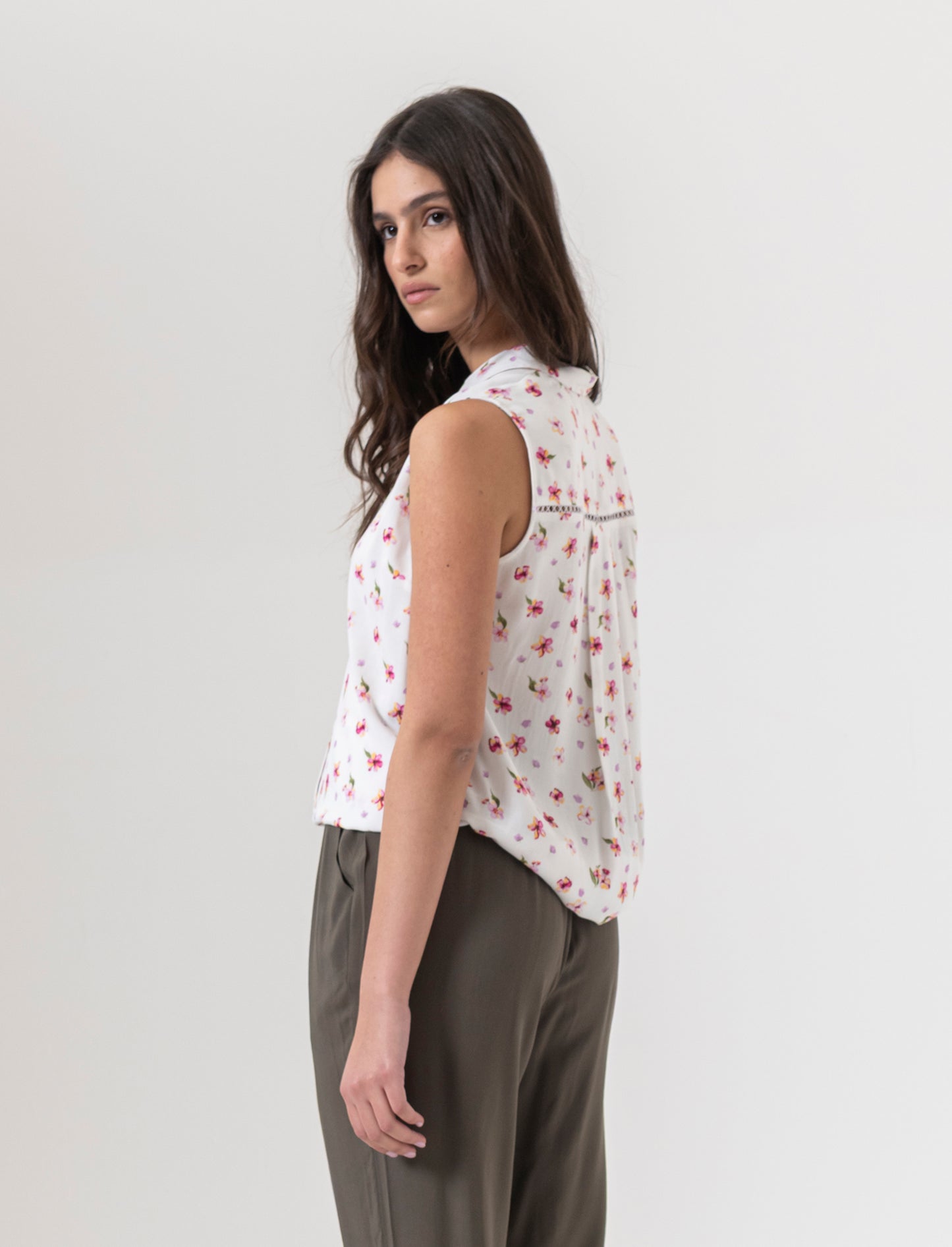 Pantalone con rouches da donna - Ve.milit.
