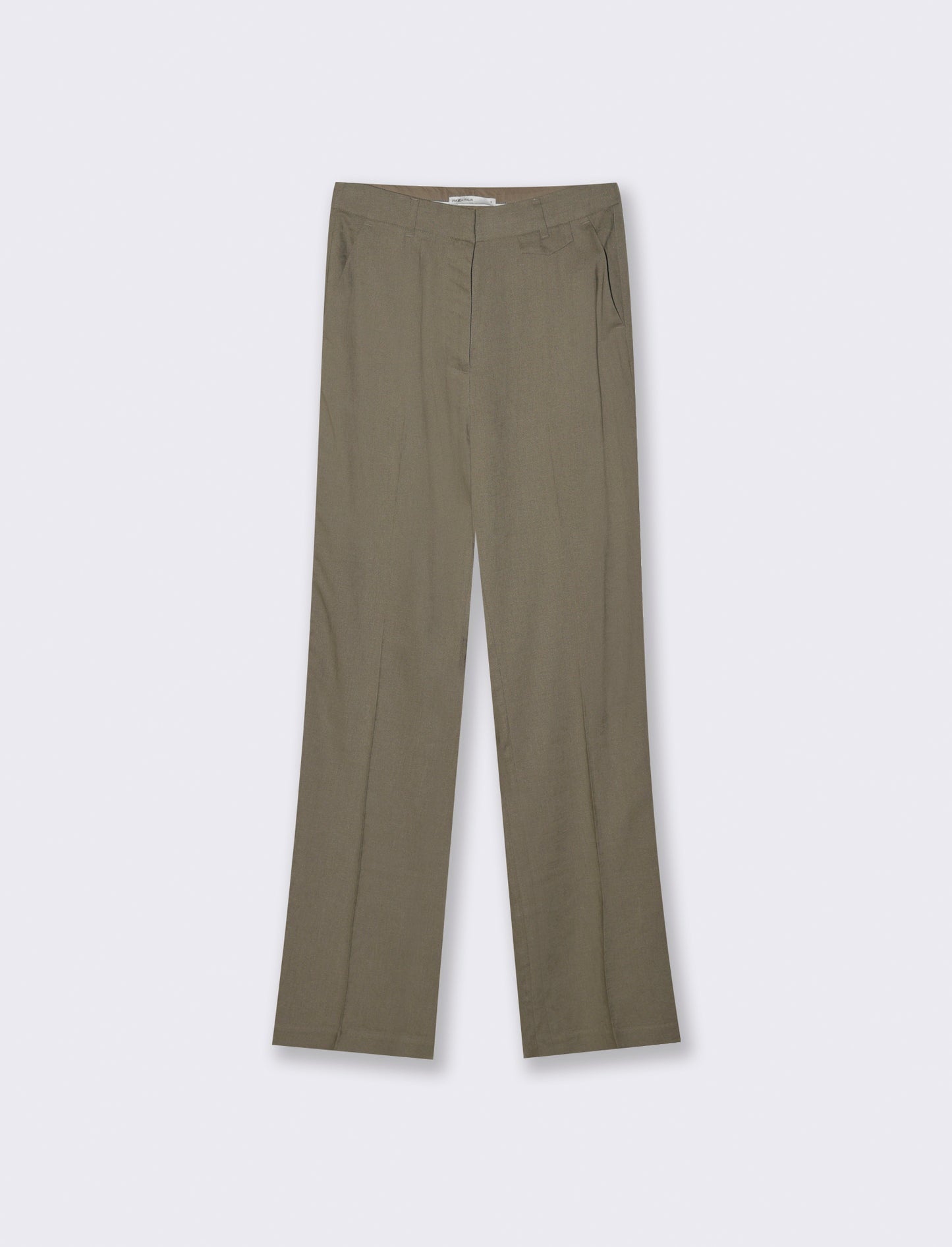 Woman's straight leg trousers for every occasion - Green
