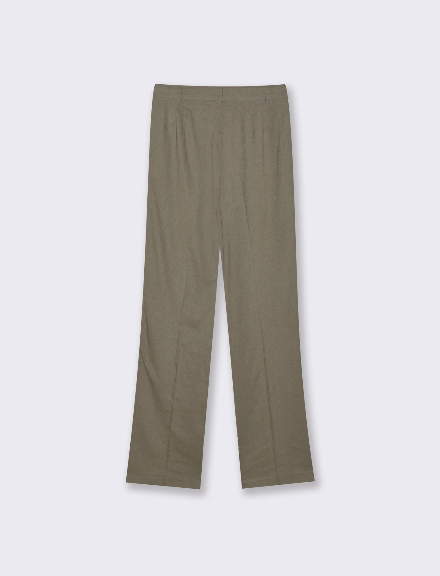 Woman's straight leg trousers for every occasion - Green