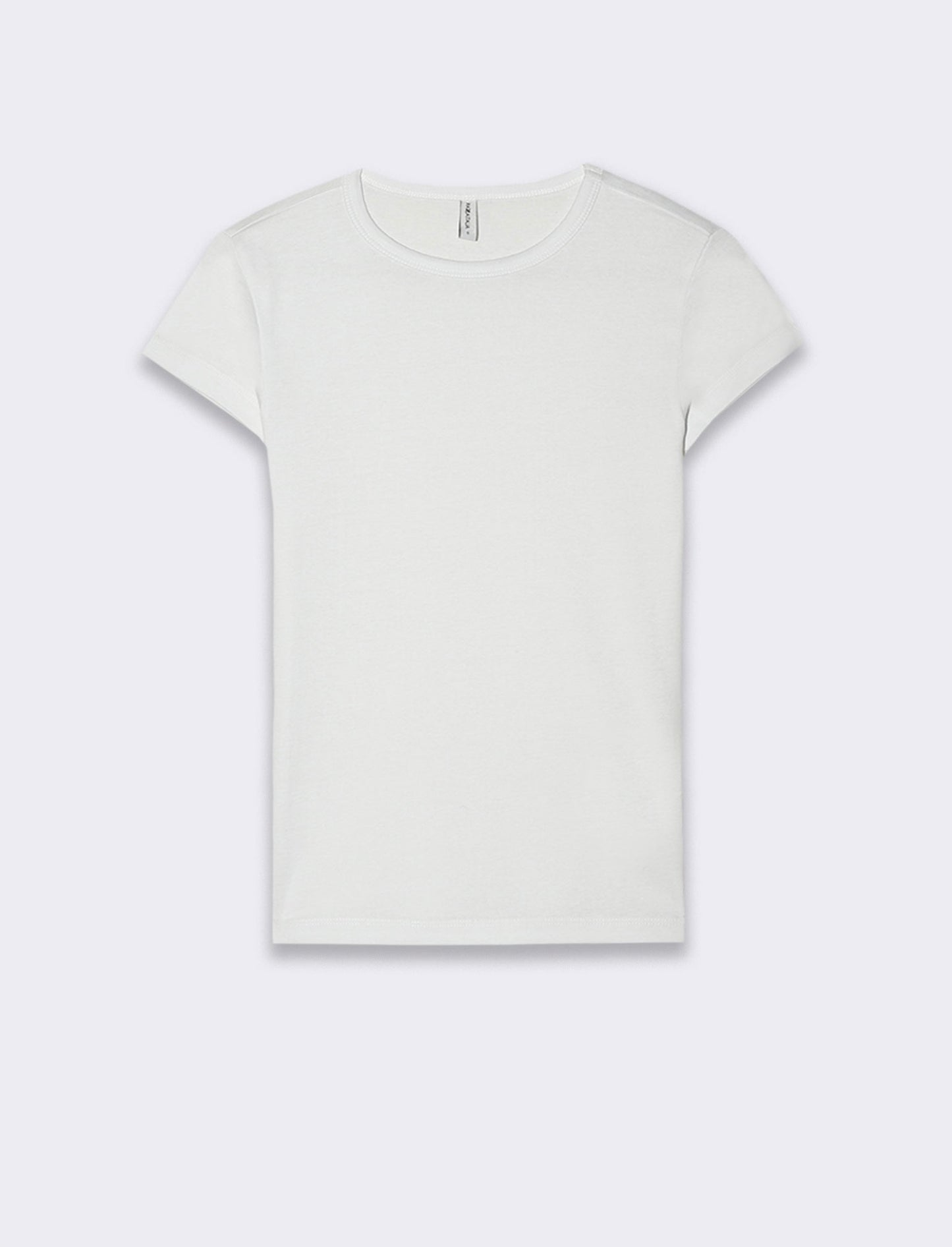 T-shirt basica da donna - Bianco