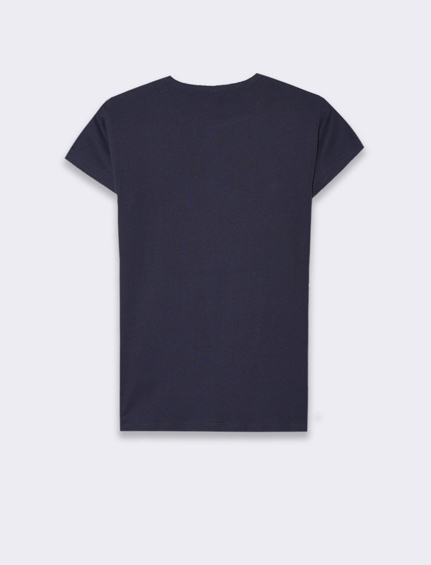 T-shirt basica da donna - Blu