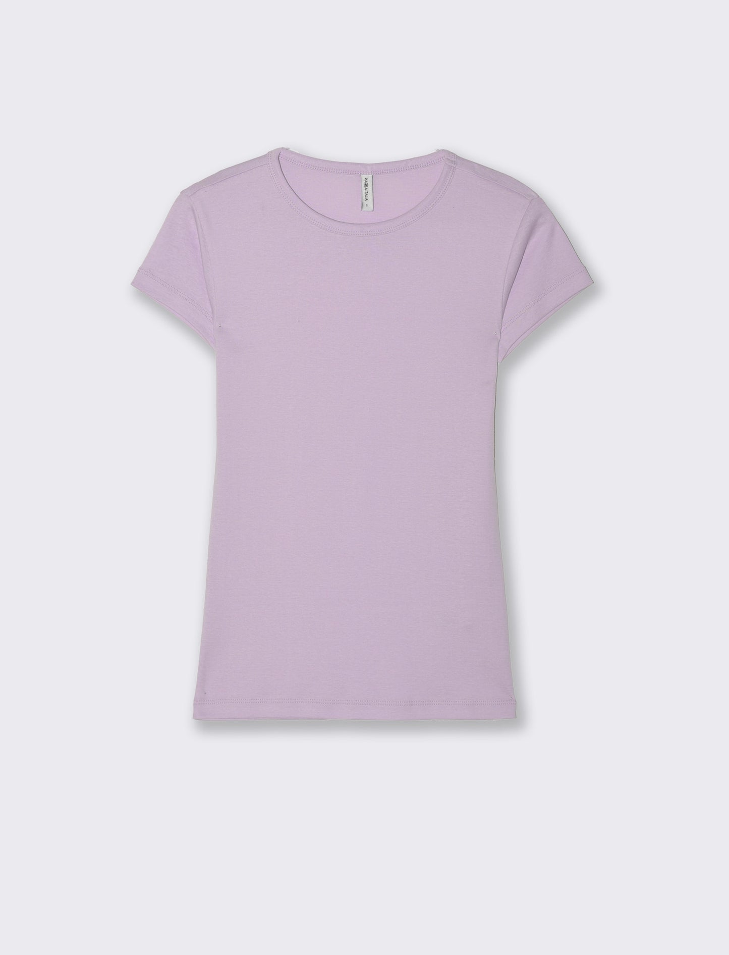 Woman's basic t-shirt for everyday wear - Purple