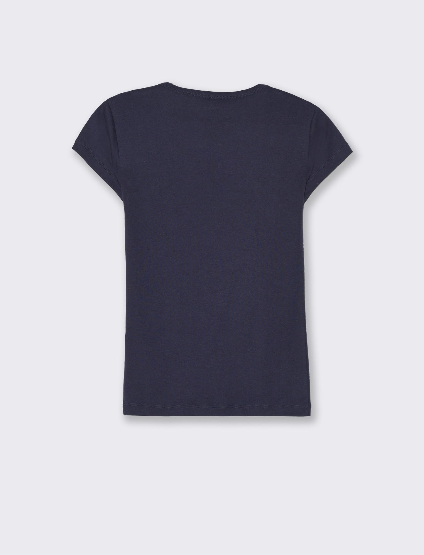 T-shirt basica da donna - Blu
