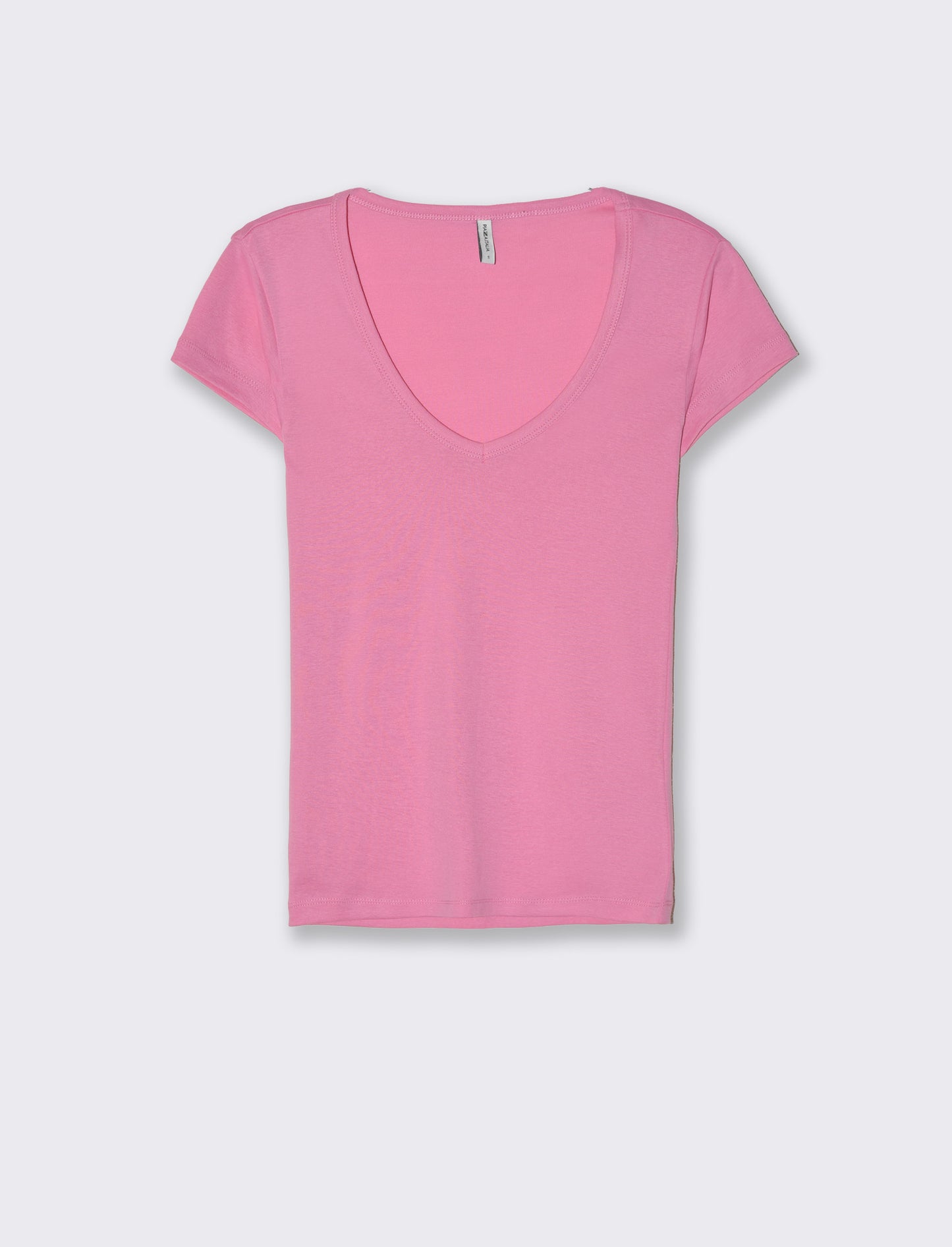 Woman's basic t-shirt for everyday wear - Pink