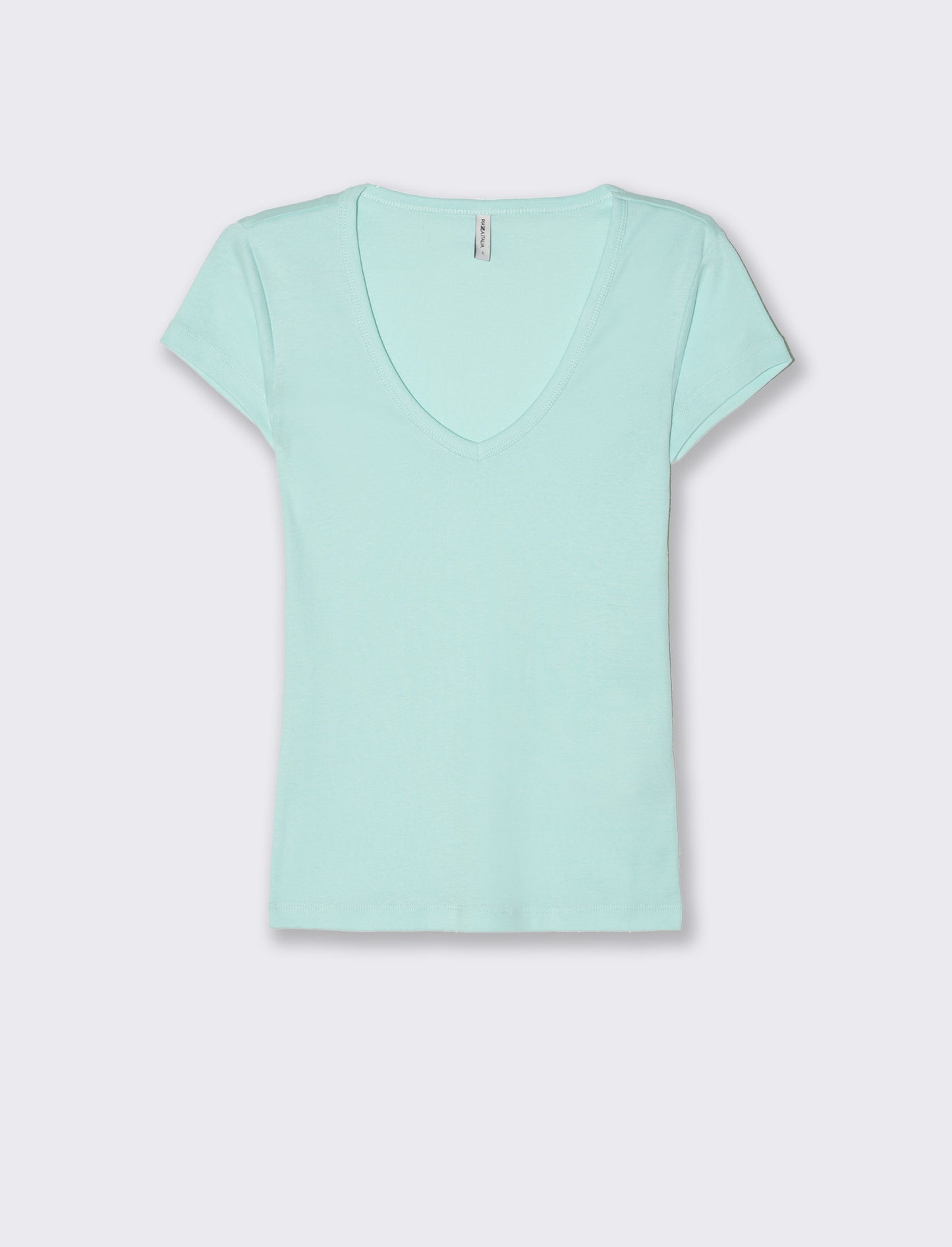 T-shirt basica da donna - ACQUA