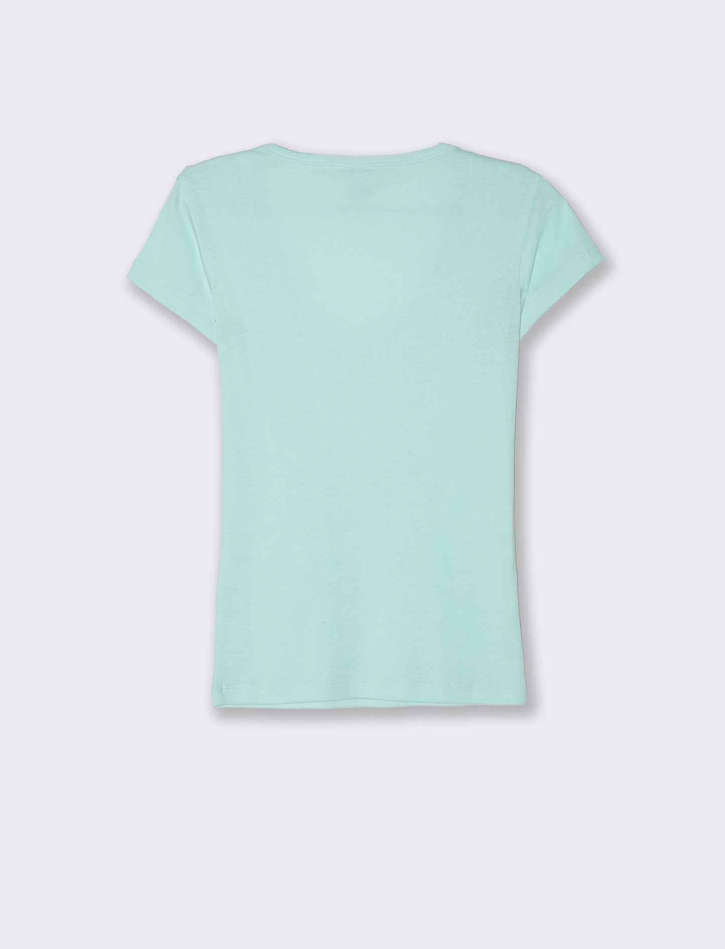 T-shirt basica da donna - ACQUA