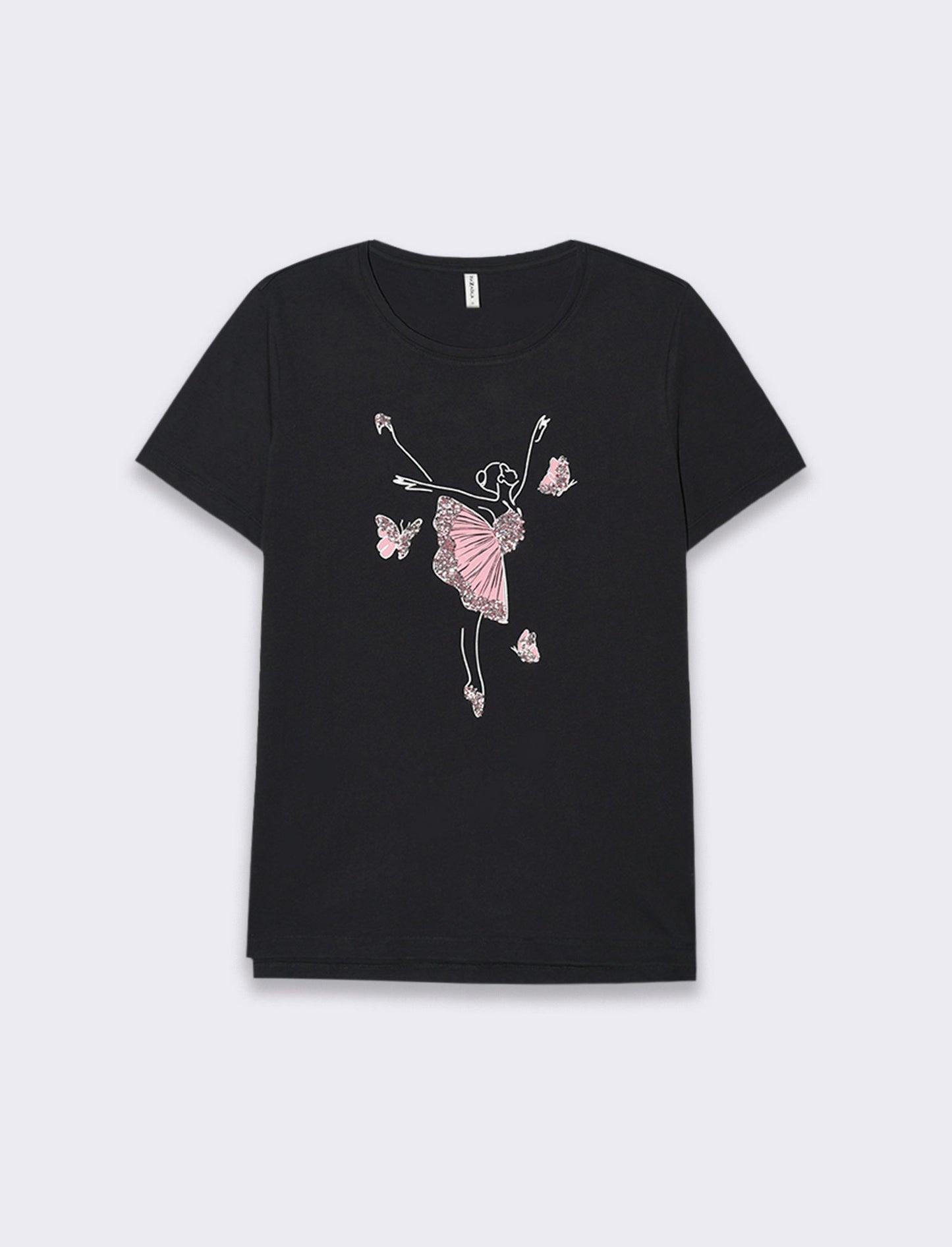 T-shirt con stampa da donna - var 2