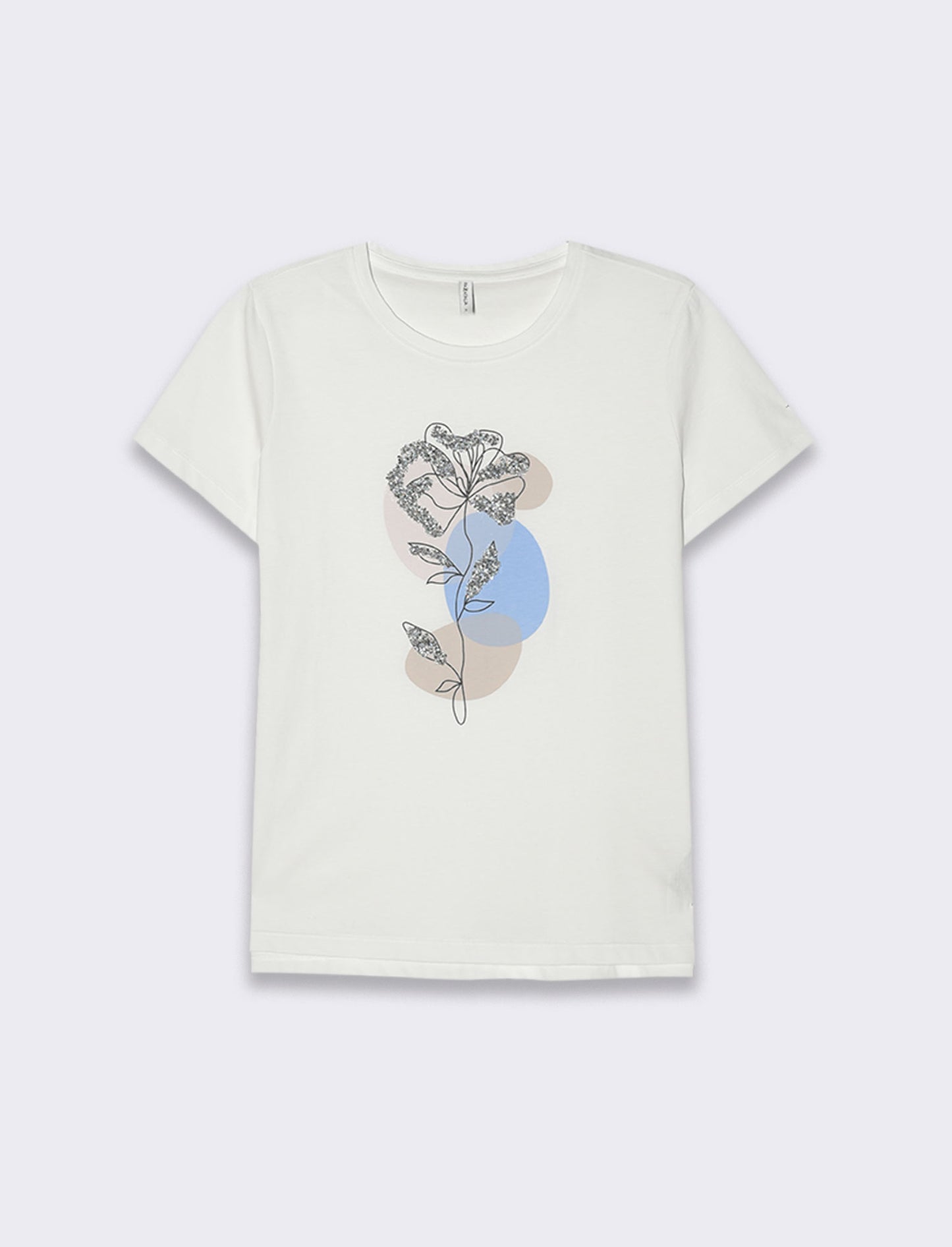 T-shirt con stampa da donna - var 3
