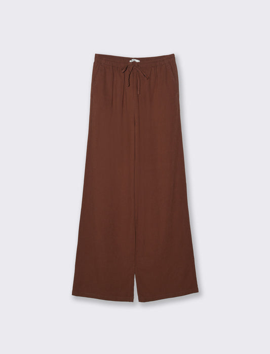 Pantalone con elastico in vita da donna - Caffe'