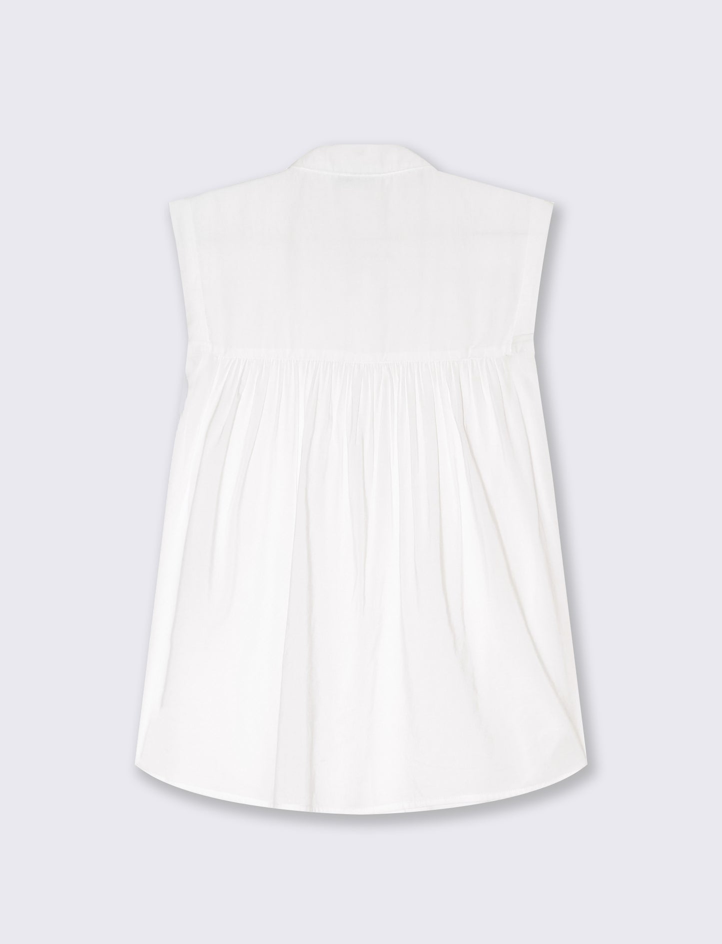 Camicia giro manica da donna - Bianco