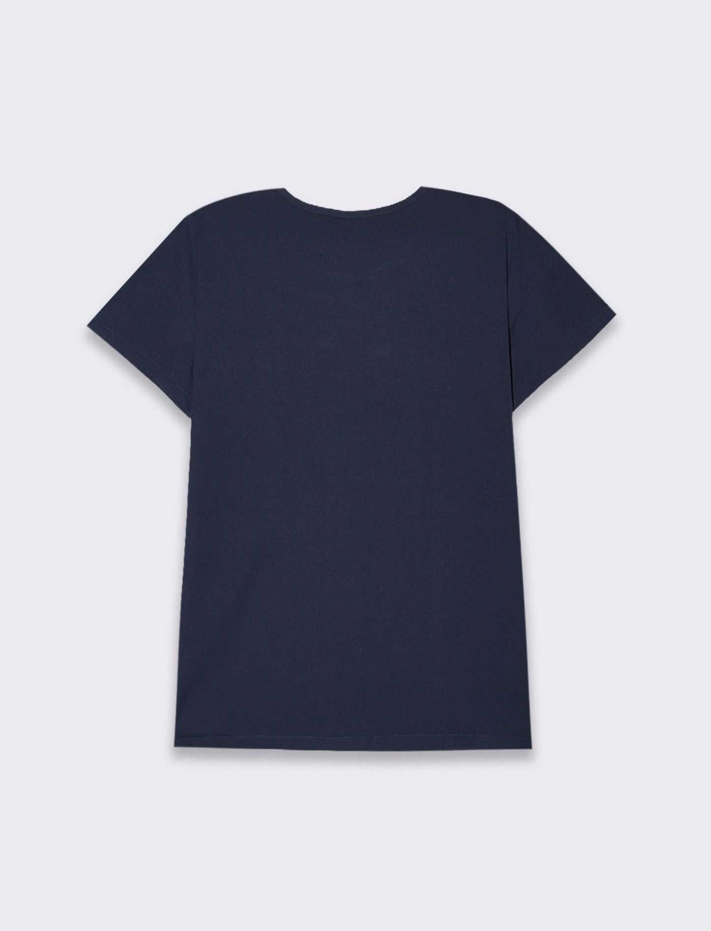 T-shirt con stampa e paillettes da donna - var 1