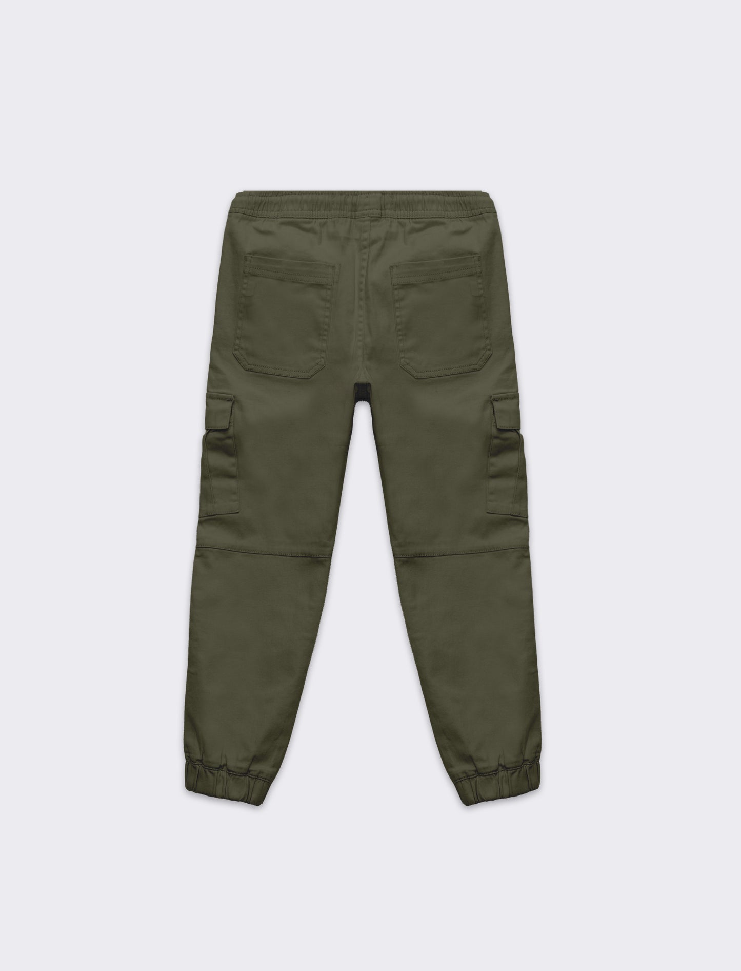 Pantaloni cargo da bambino - Verde militare