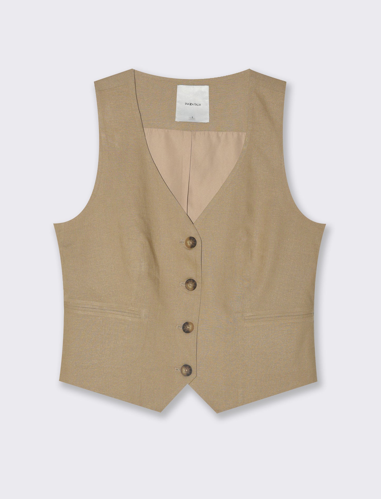Gilet da donna - Caramello