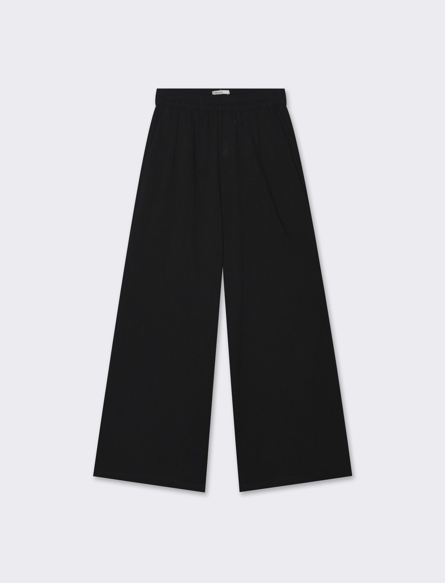 Pantalone con spacchi da donna - Nero