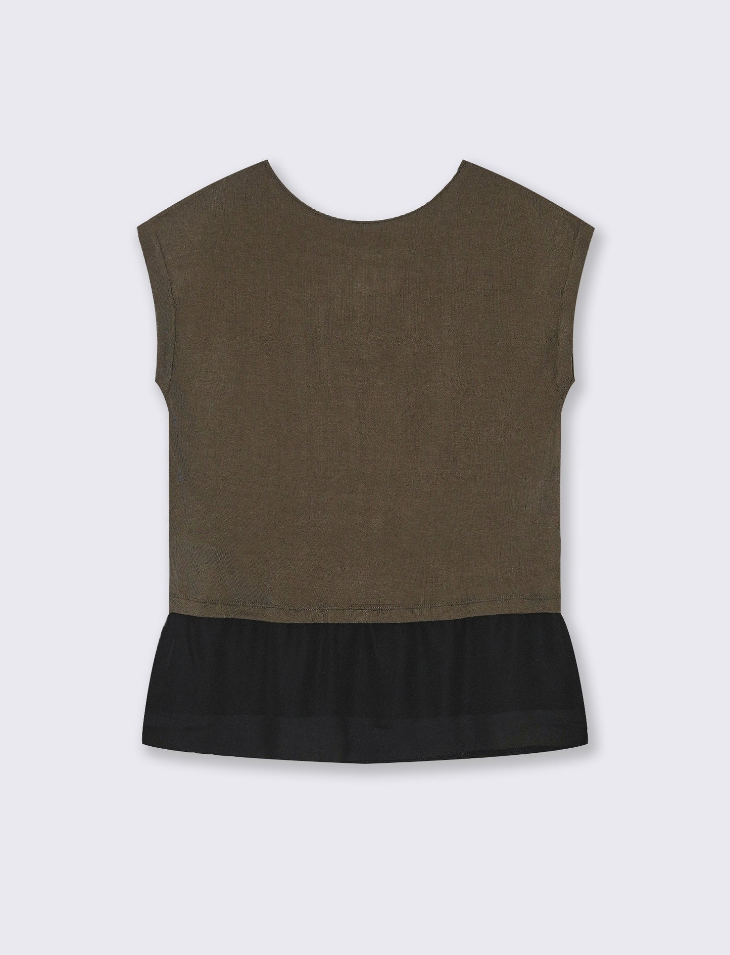 Woman's printed graphic t-shirt for casual wear - Green