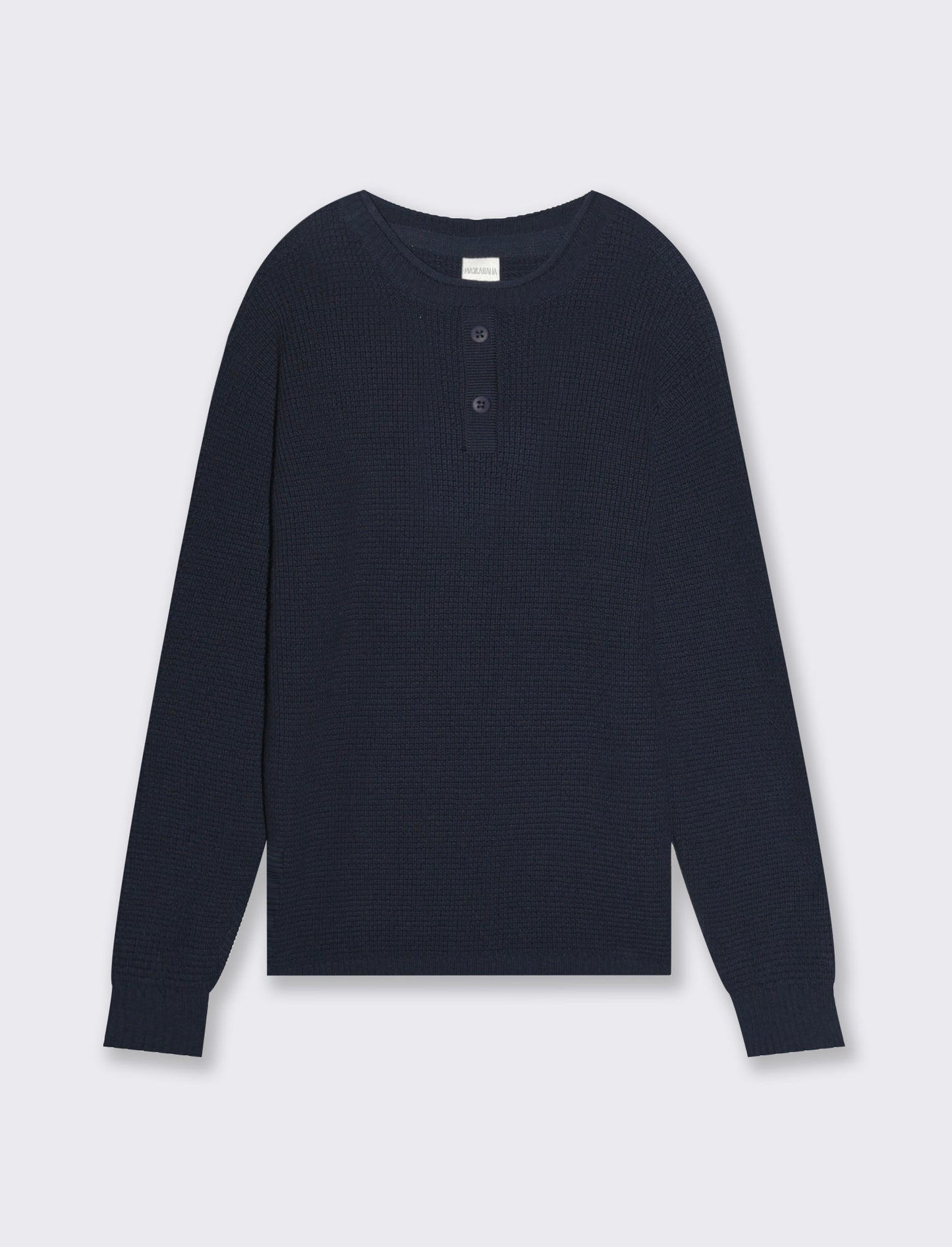 Maglia girocollo e taschino da bambino - Blu