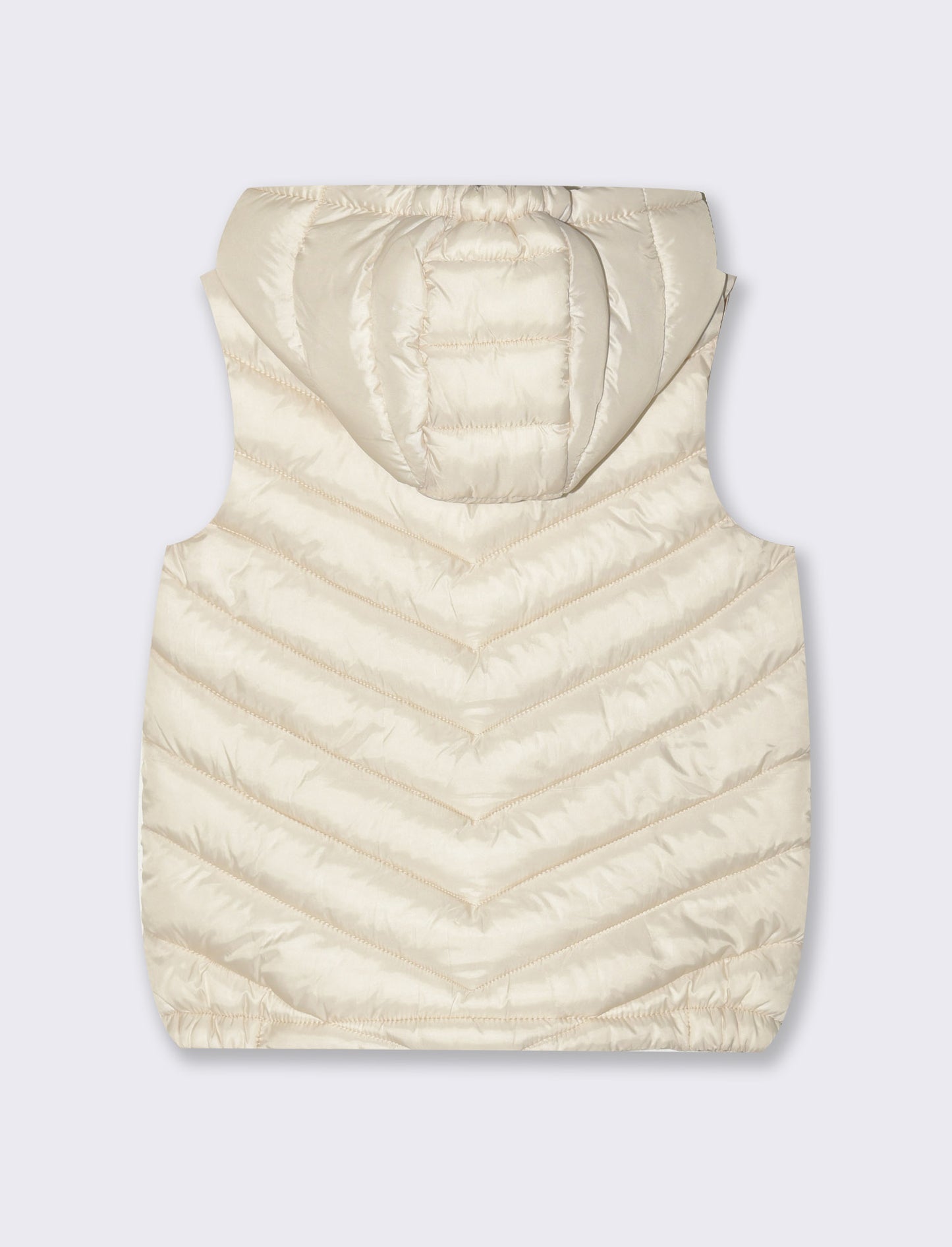 Gilet trapuntato leggero. da bambina - Beige