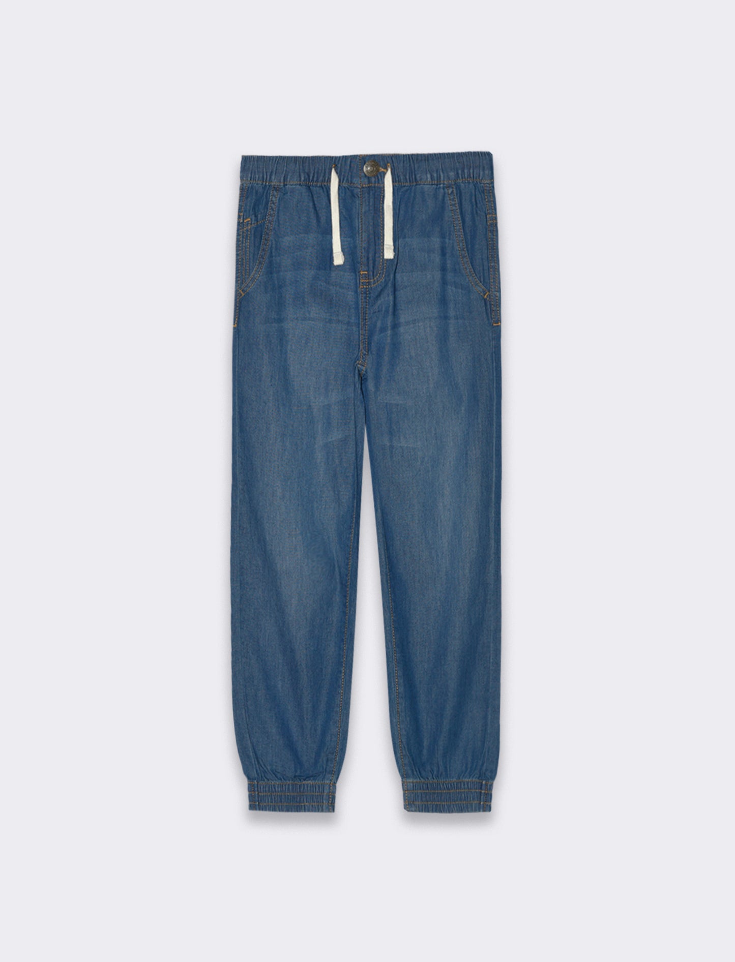 Jogger in denim leggero da bambino - Denim