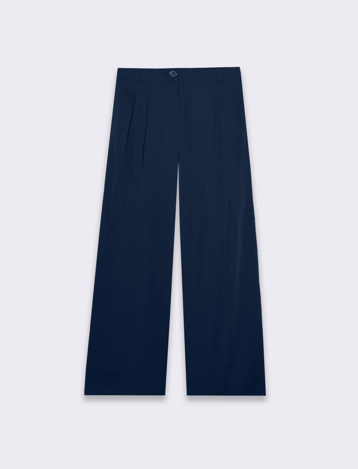 Woman's straight leg trousers for every occasion - Blue