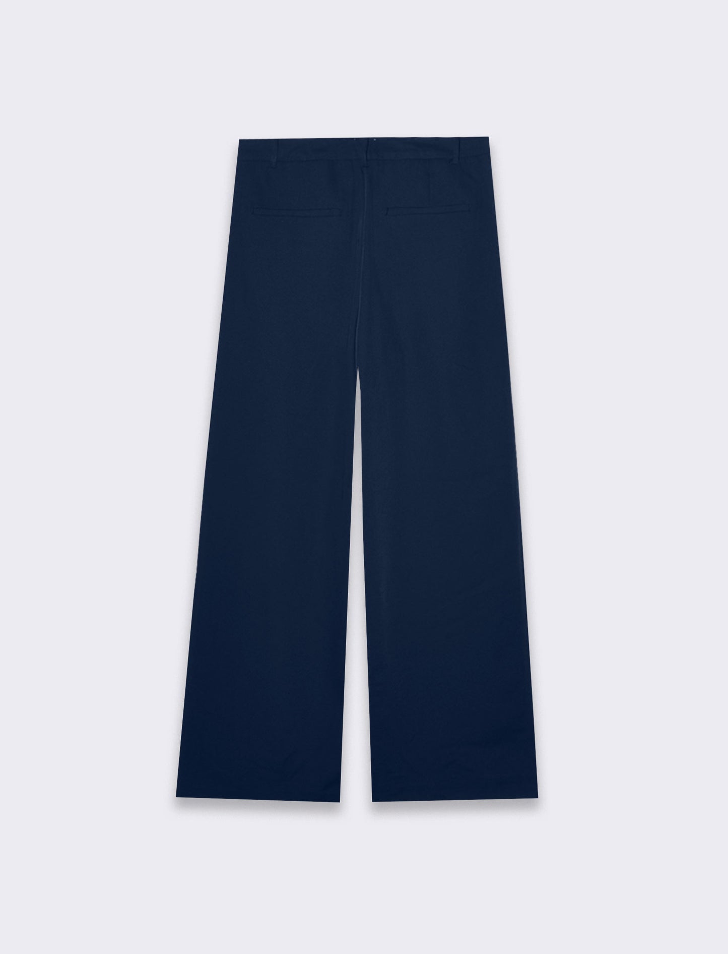 Woman's straight leg trousers for every occasion - Blue