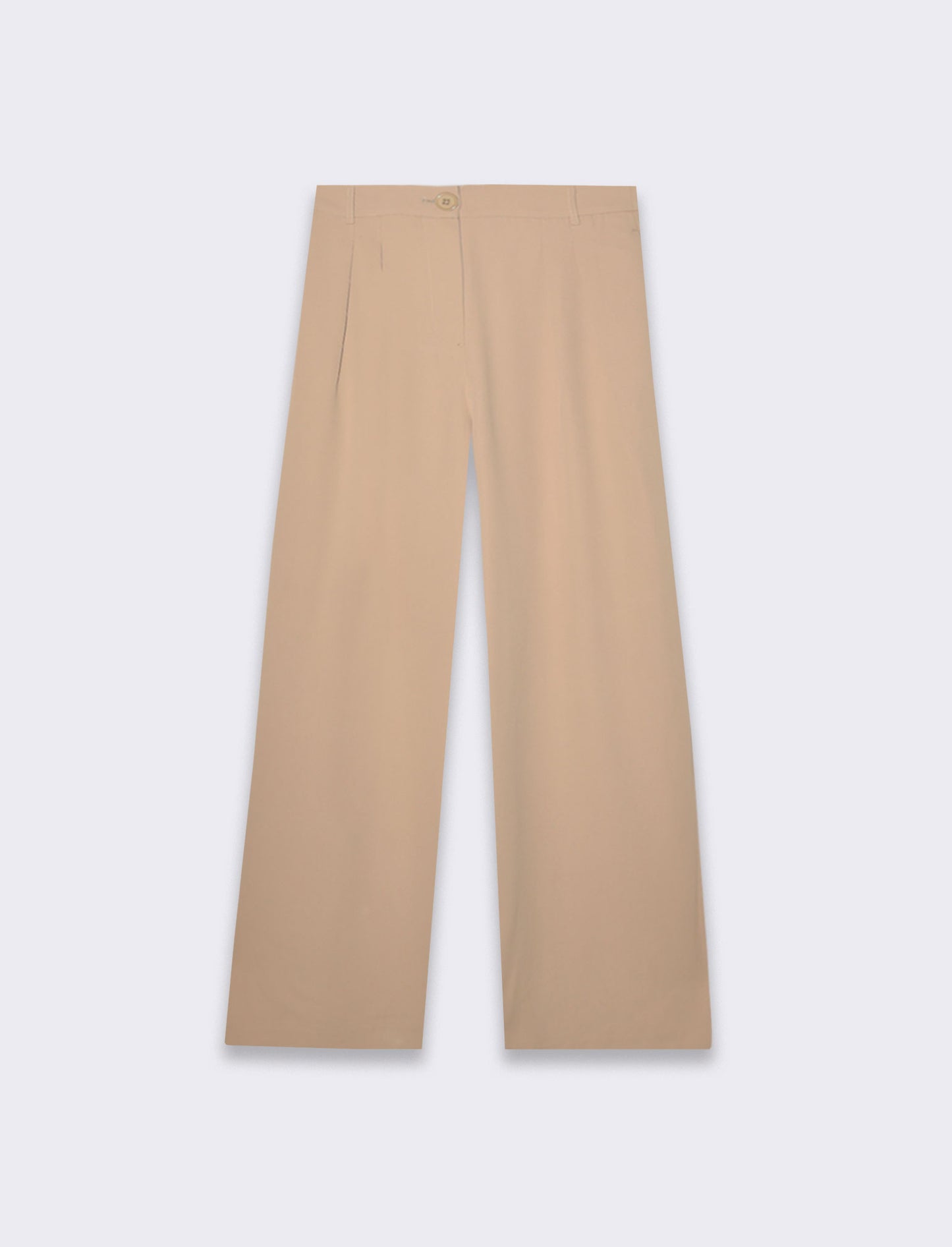 Pantalone gamba dritta da donna - Beige