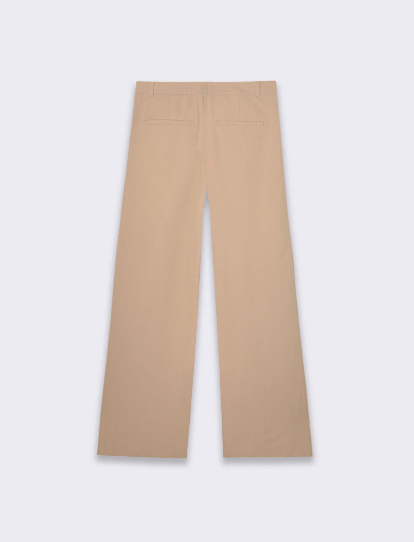 Pantalone gamba dritta da donna - Beige