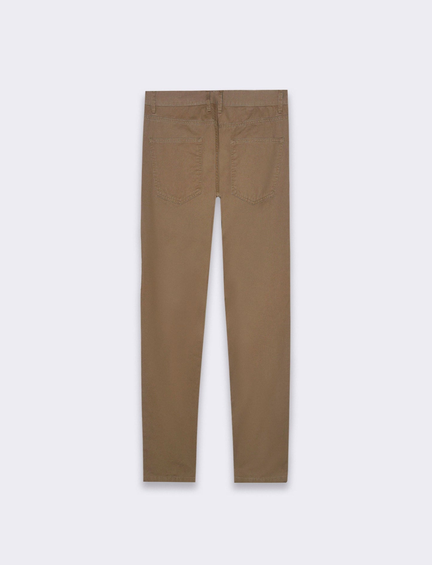 Man's basic 5-pocket regular fit pants - Green
