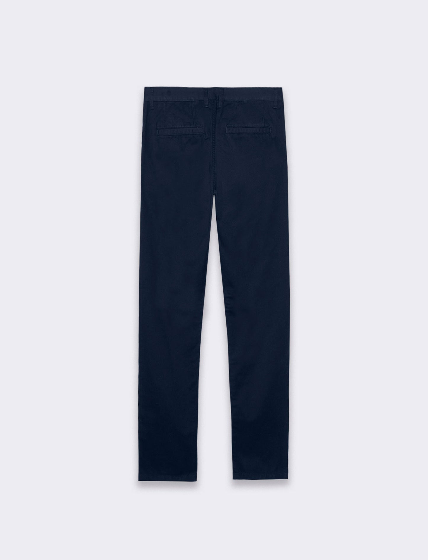 Man's basic regular fit chino pants - Blue