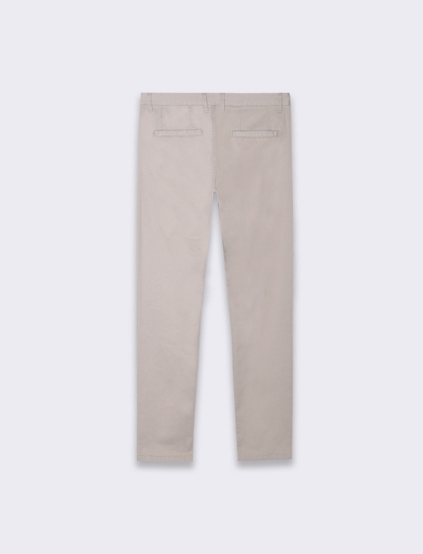 Pantaloni basic chino regular fit da uomo - Beige