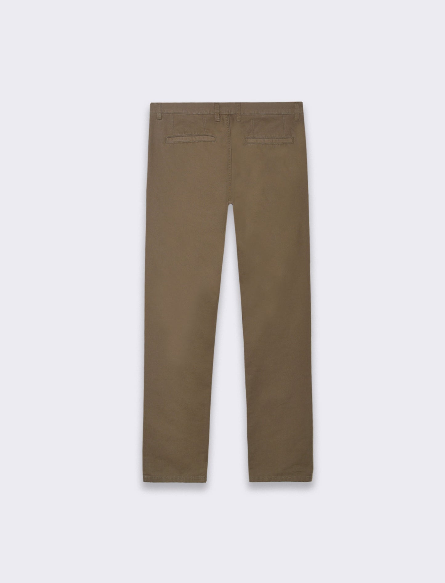 Man's basic regular fit chino pants - Green