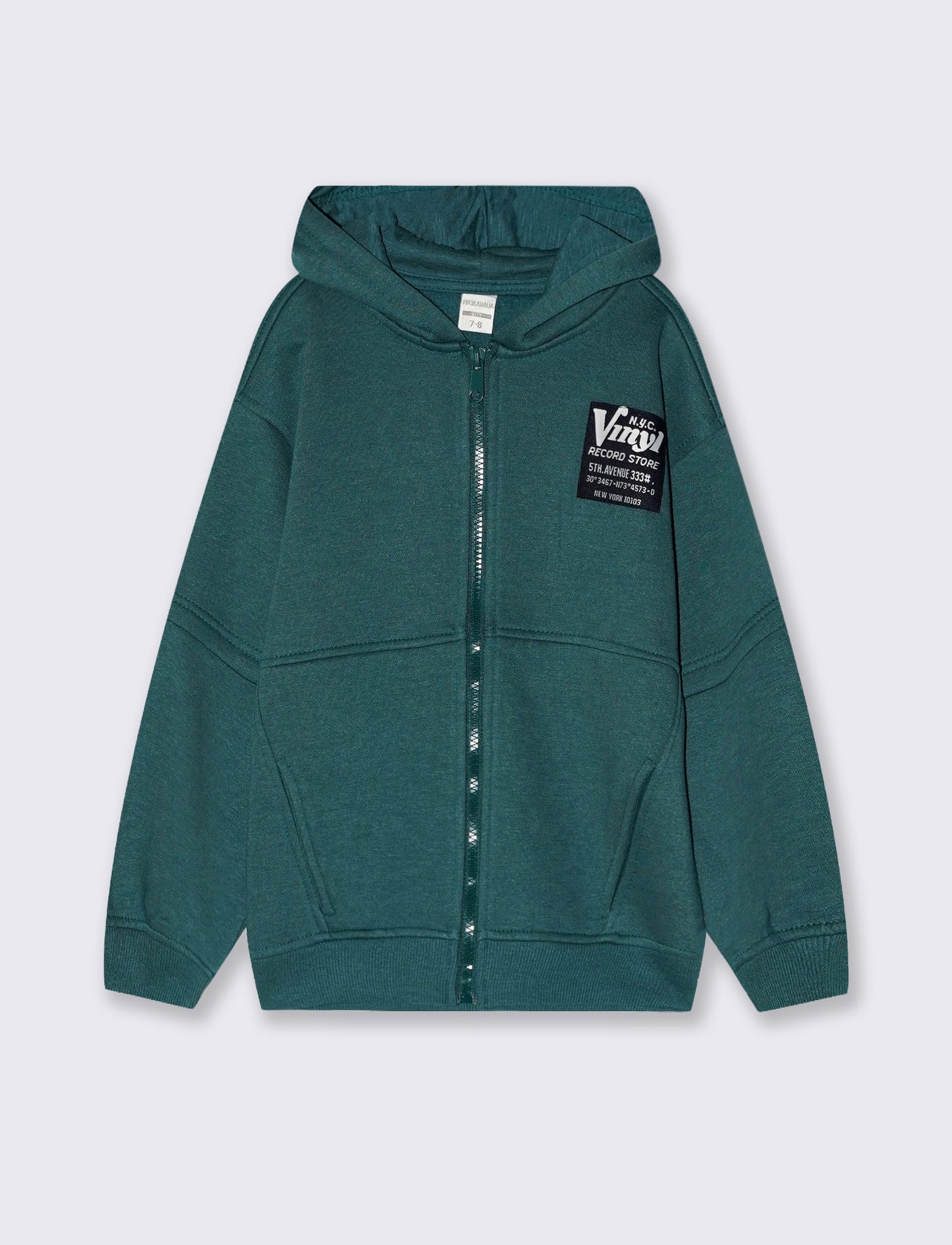 College style hoodie - Green