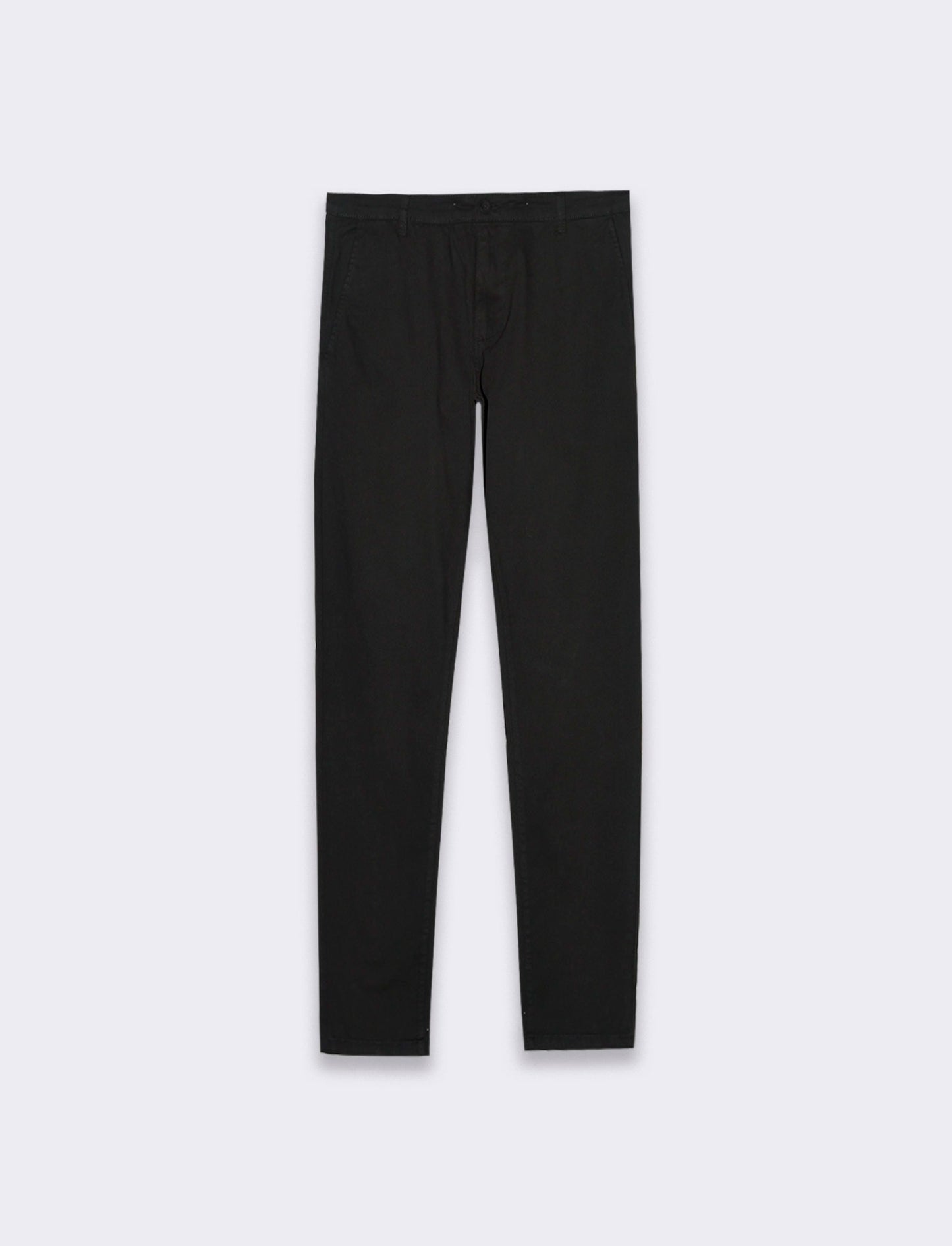 Pantaloni chino slim fit da uomo - Nero