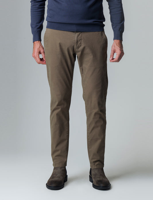 Man's slim fit chino pants - Grey