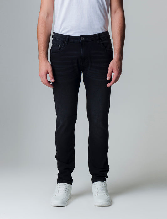 Jeans skinny fit nero da uomo - Nero