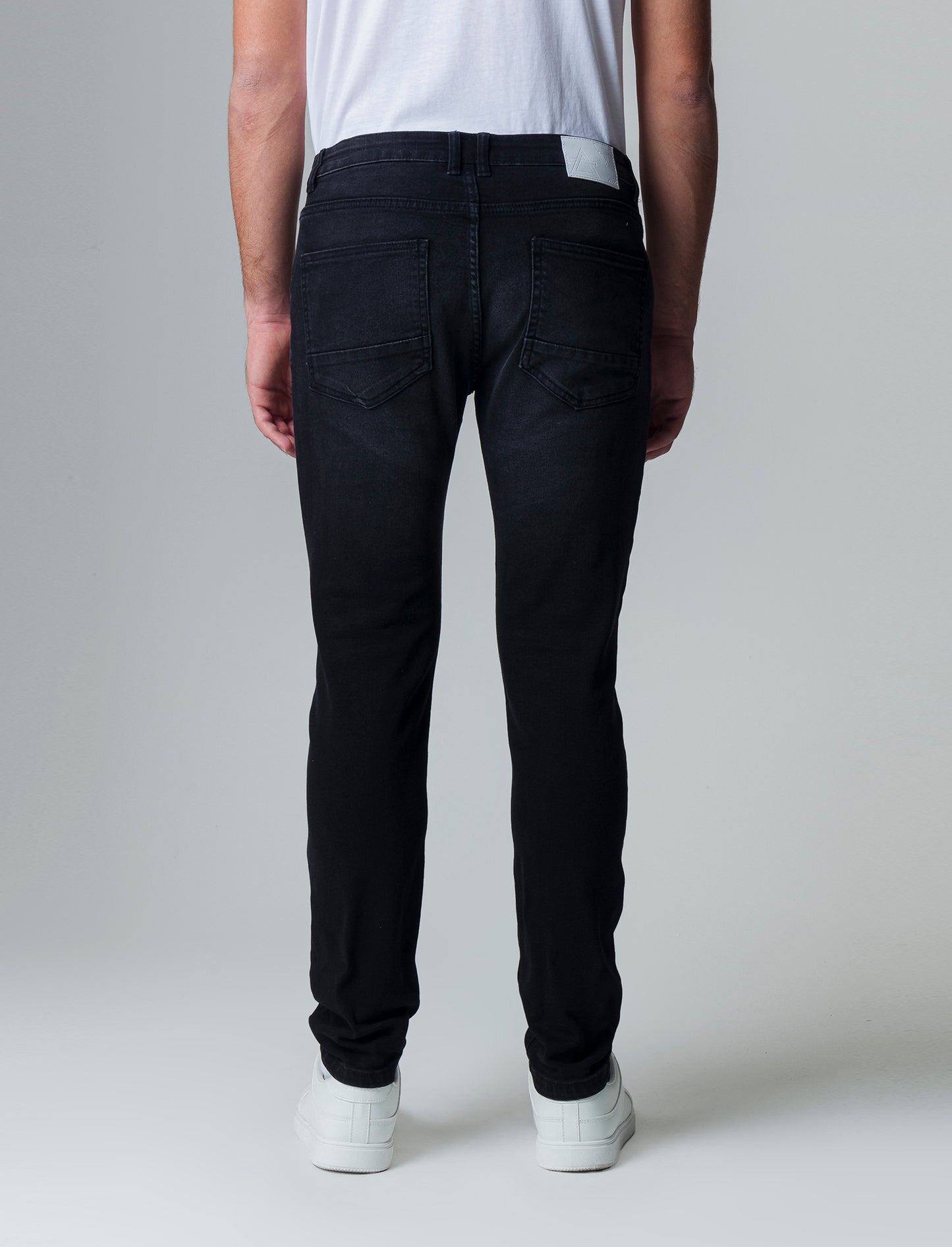 Jeans skinny fit nero da uomo - Nero