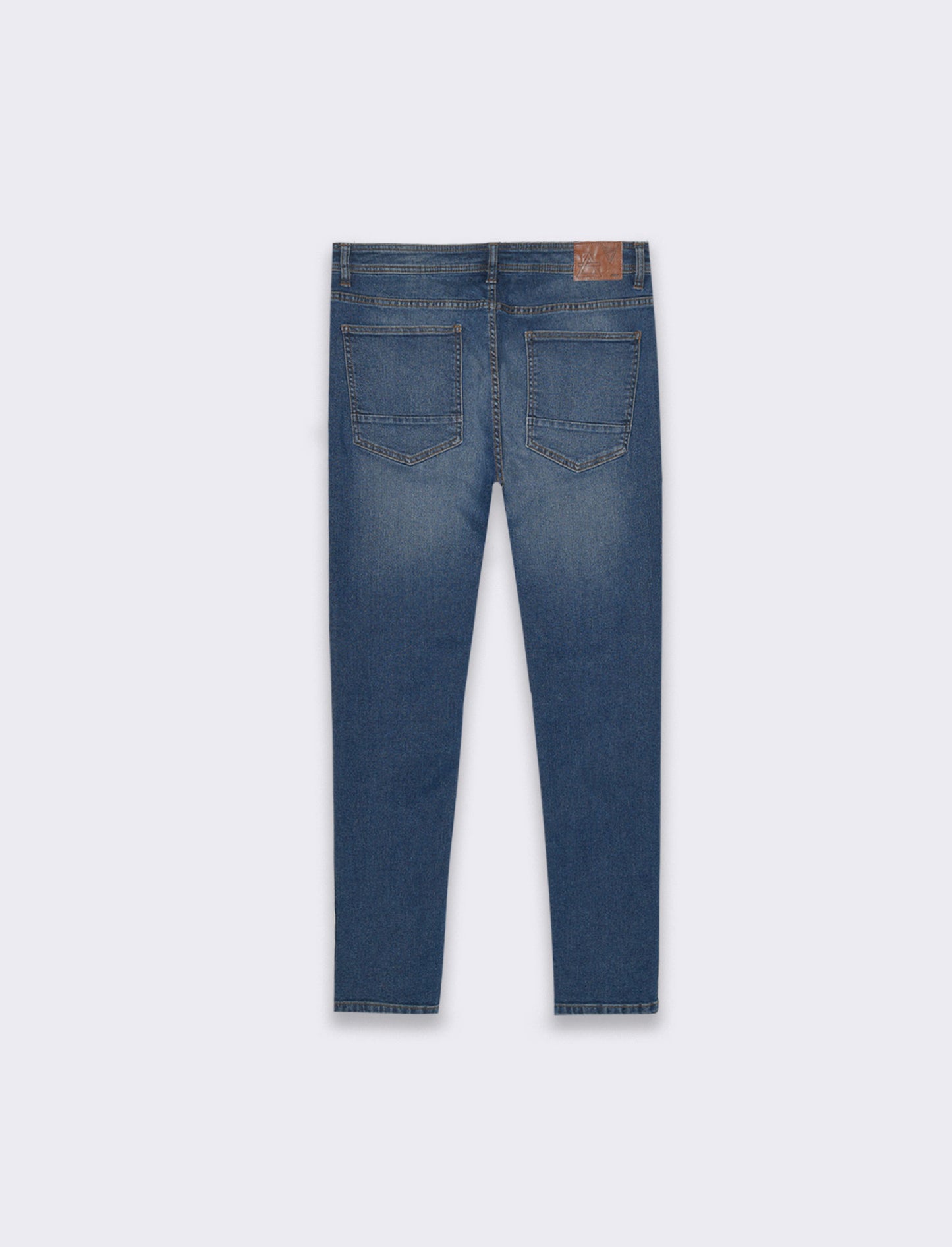 Man's dark blue skinny fit jeans - Blue