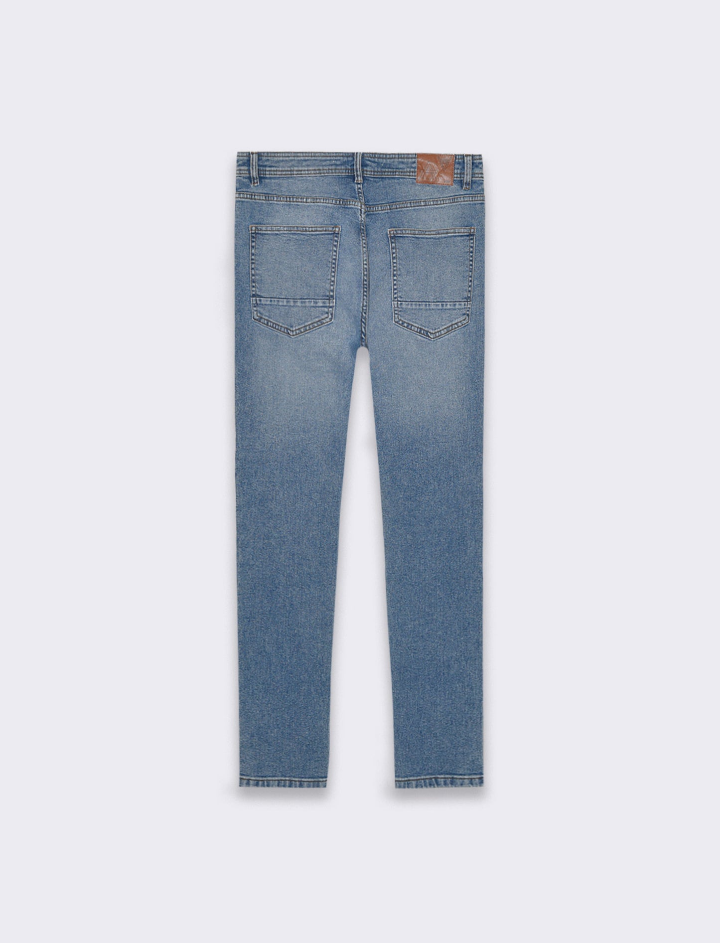 Jeans skinny fit blu medio da uomo - Denim
