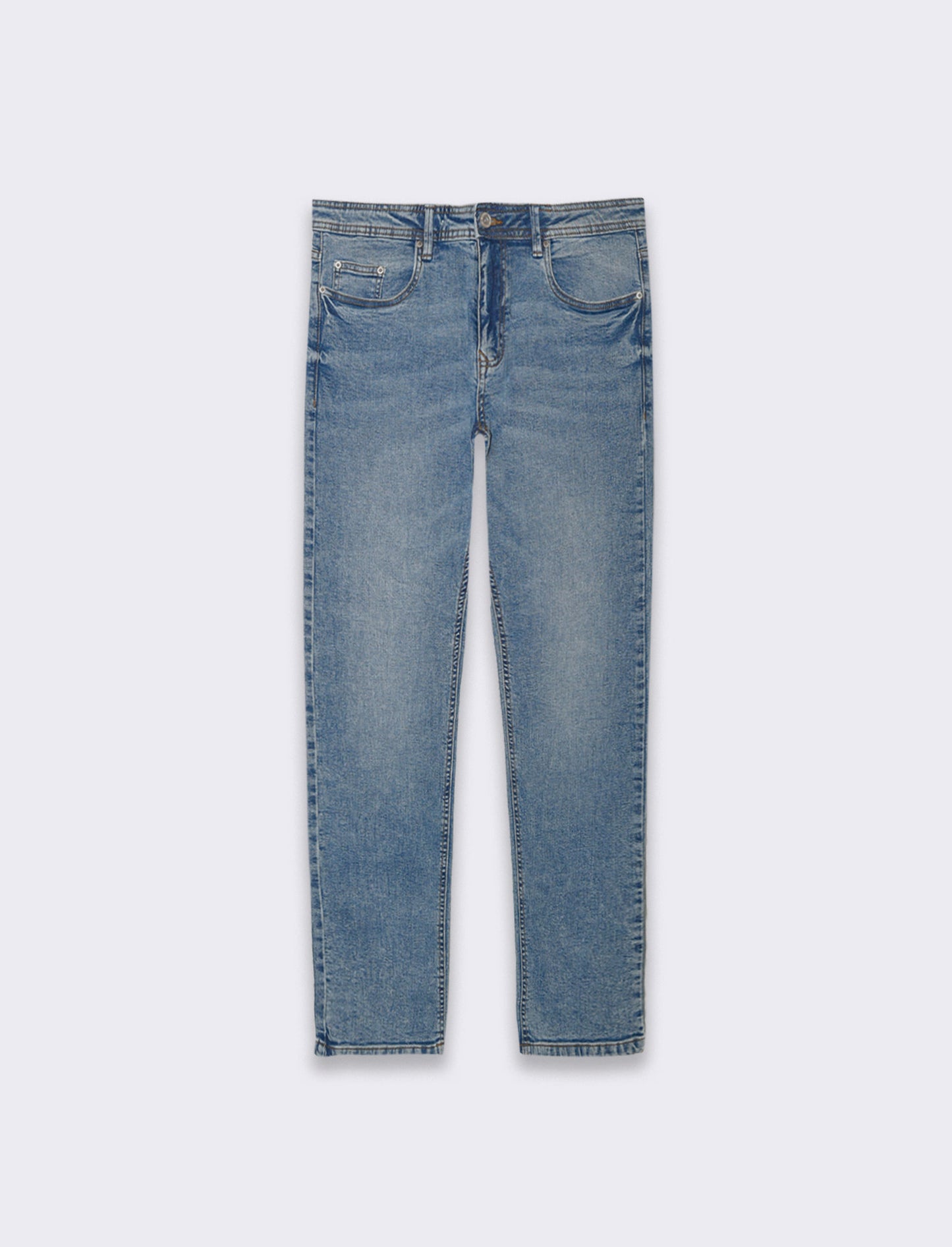 Man's light blue regular fit jeans - Blue