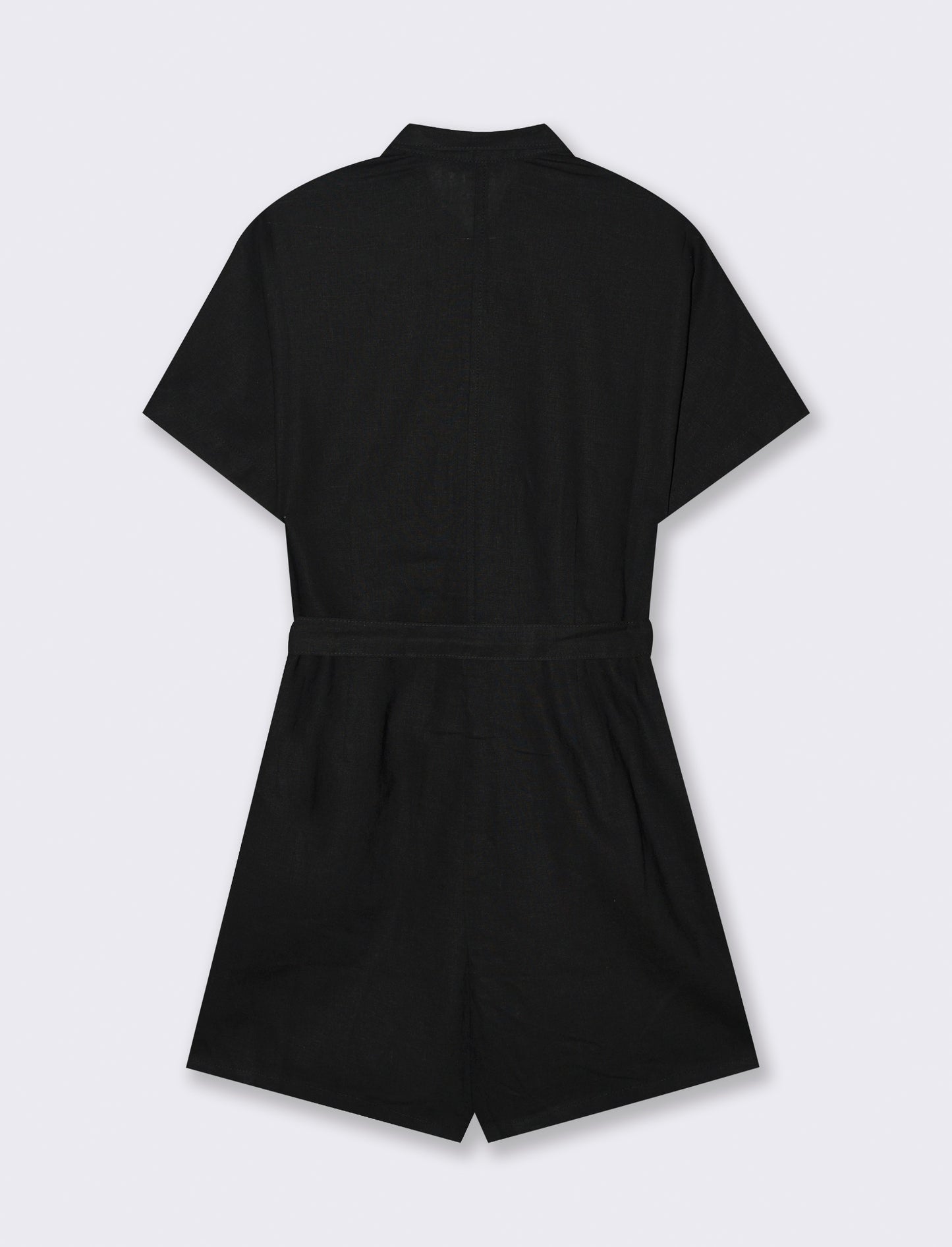 Jumpsuit corta da donna - Nero