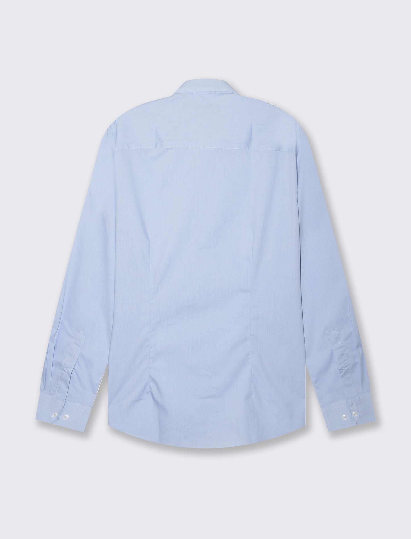 Man's basic regular fit easy iron shirt - Sky blue