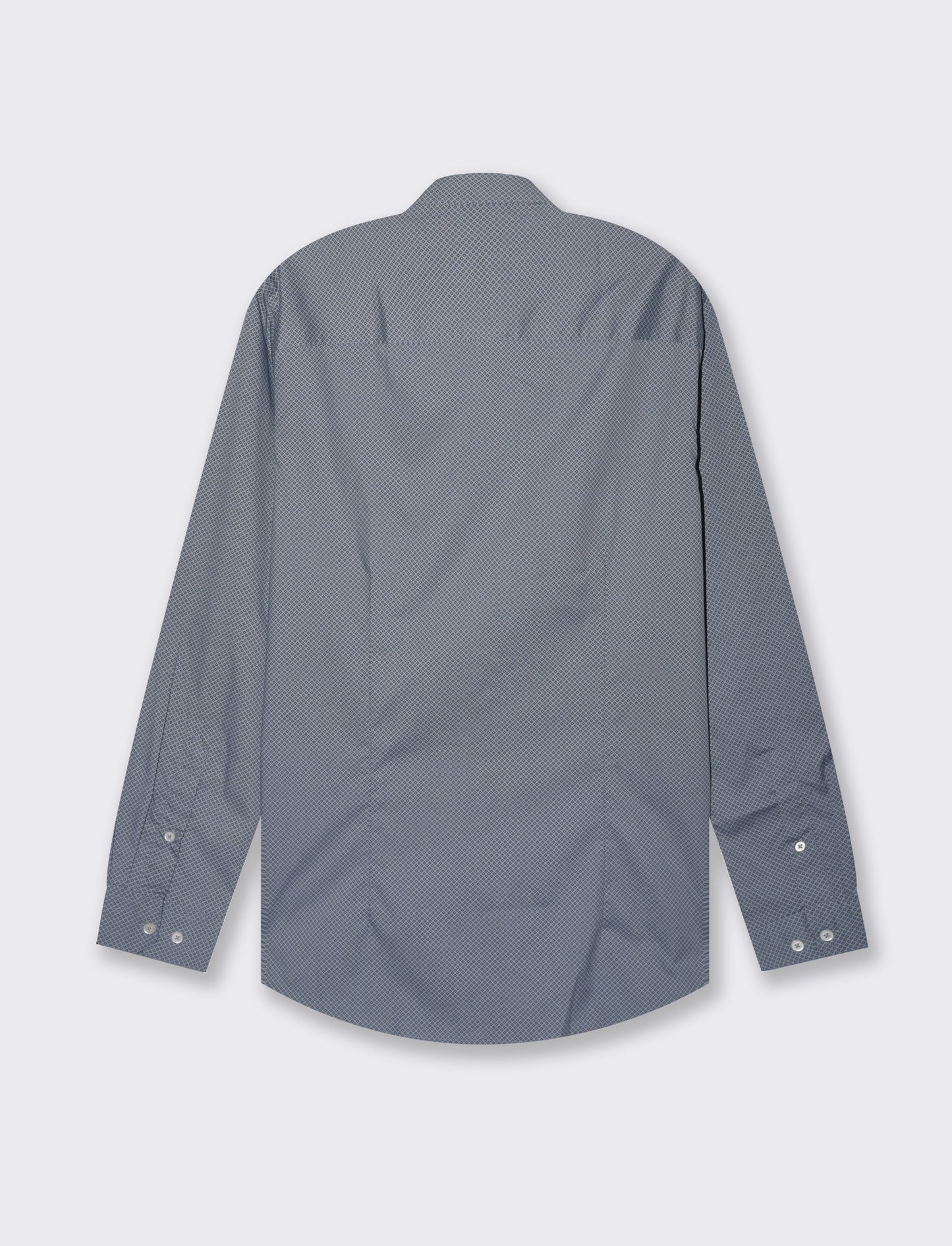 Camicia micro fantasia regular fit da uomo - CARTA DA ZUCCHERO