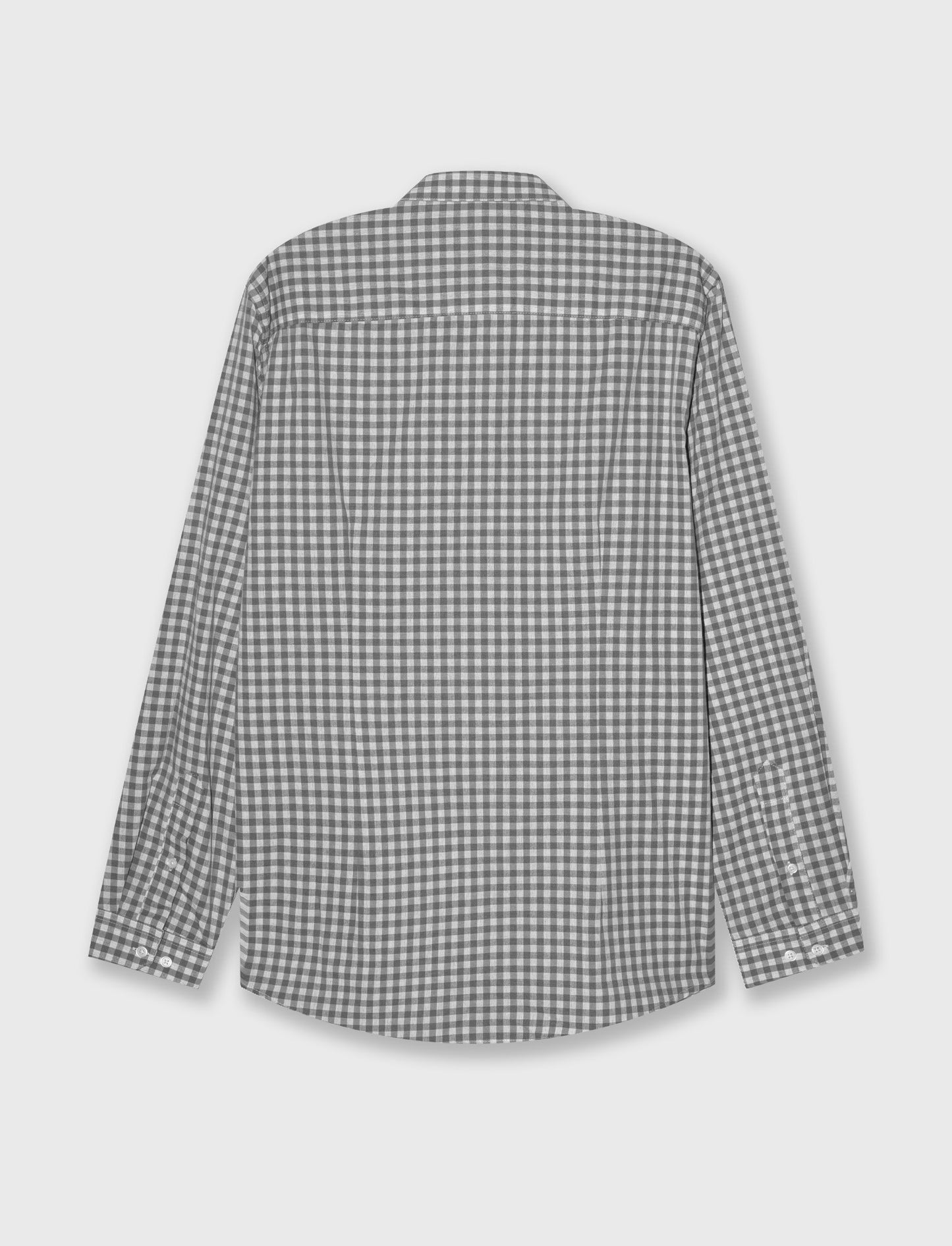 Man's plaid pattern shirt - Grey