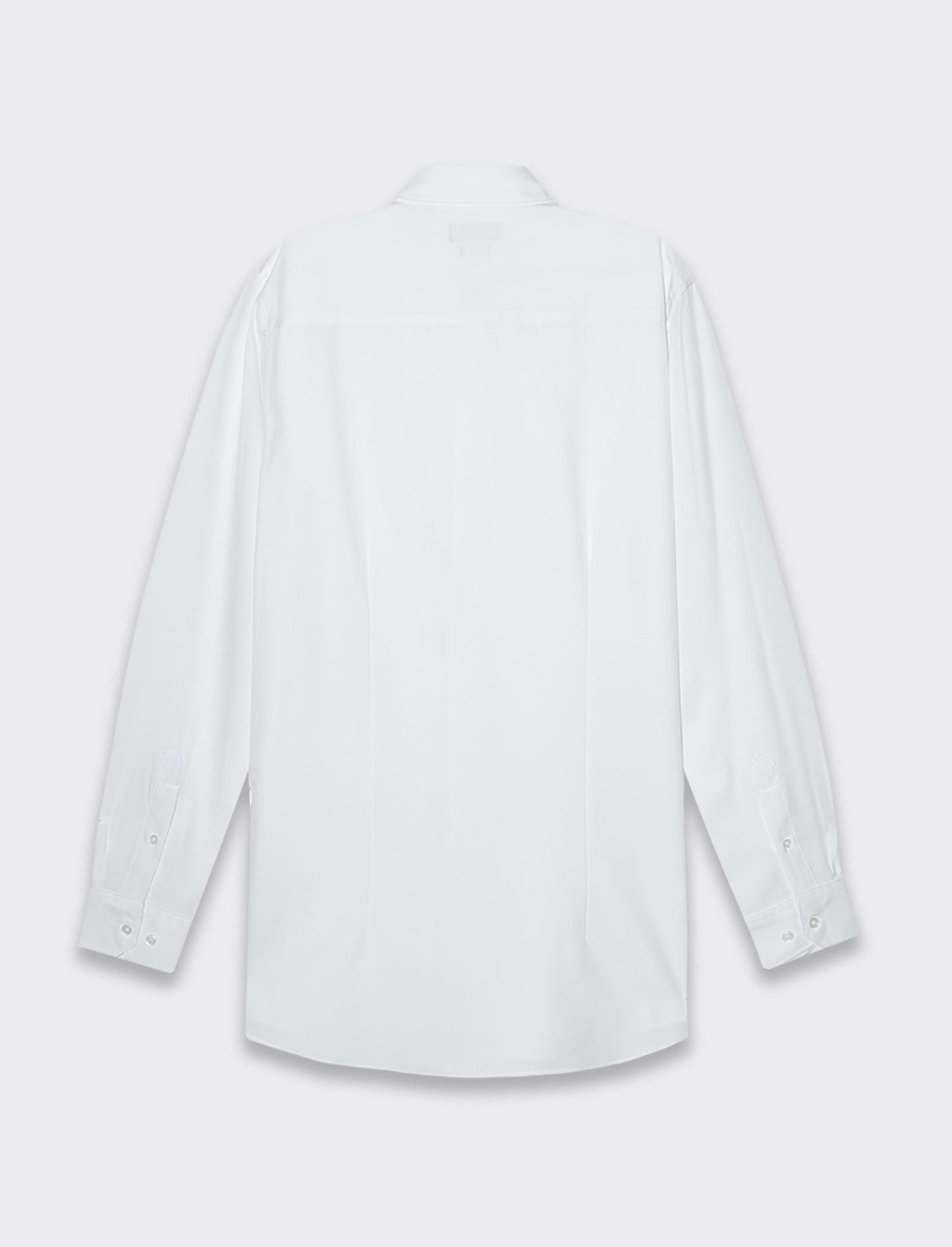 Camicia slim fit tessuto tecnico da uomo - Bianco