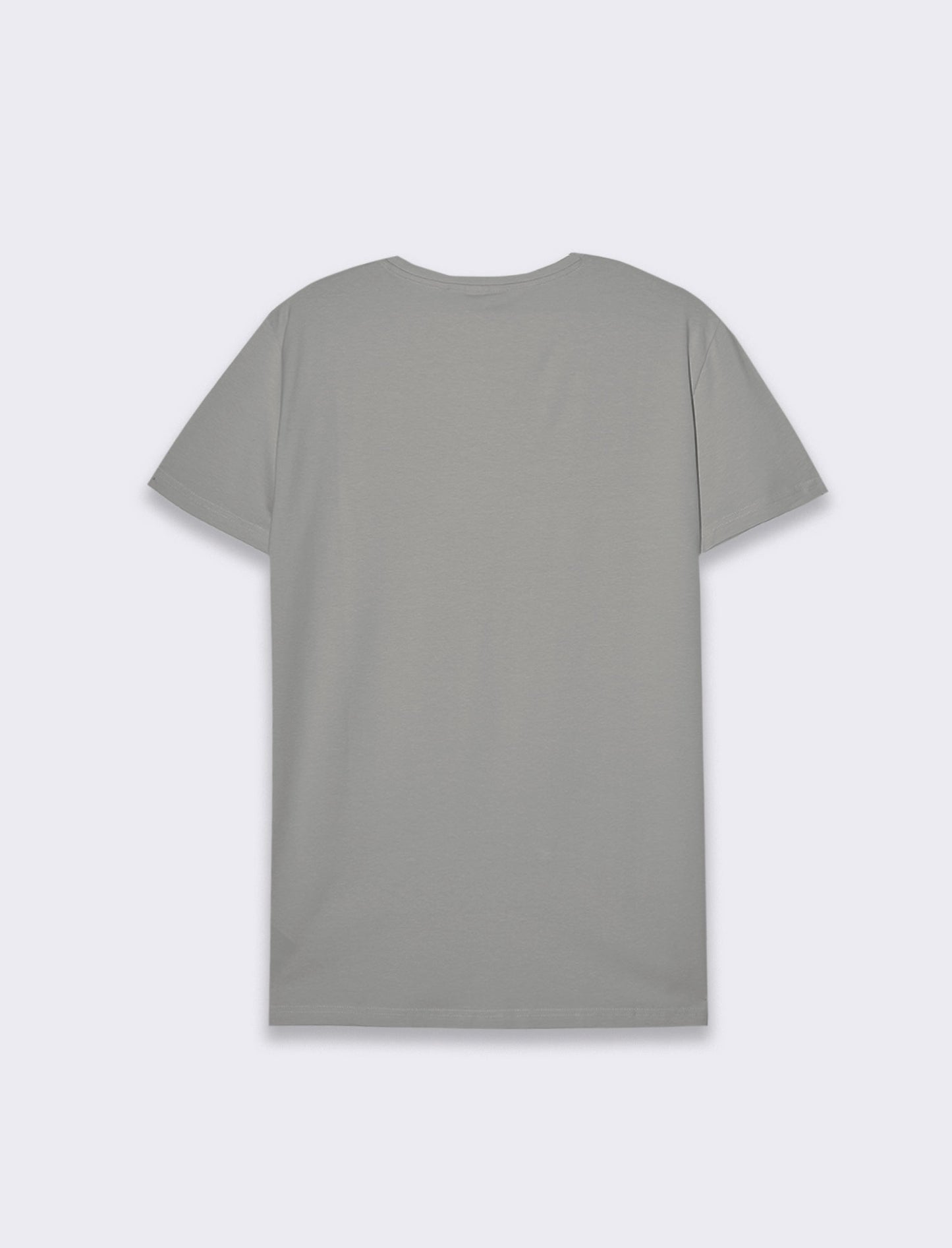 Man's slim fit cotton stretch basic t-shirt - Green