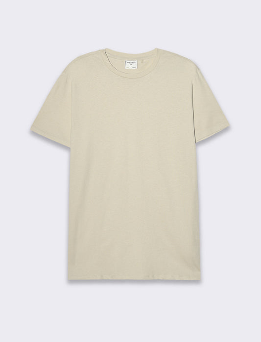 T-shirt waffle regular fit da uomo - Grigio ghiaccio