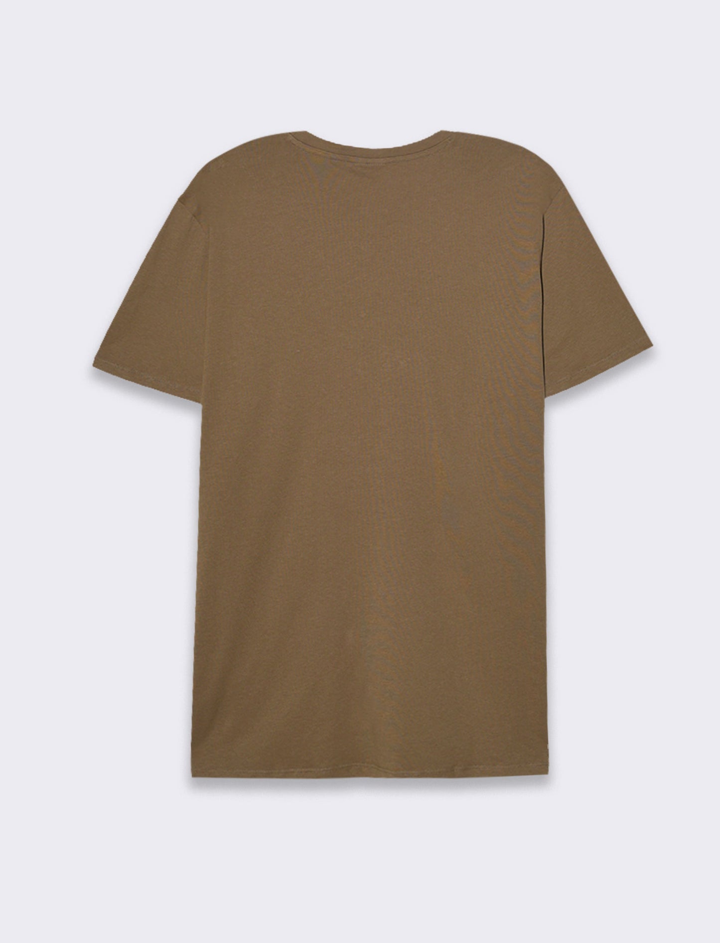 T-shirt waffle regular fit da uomo - Grigio fango